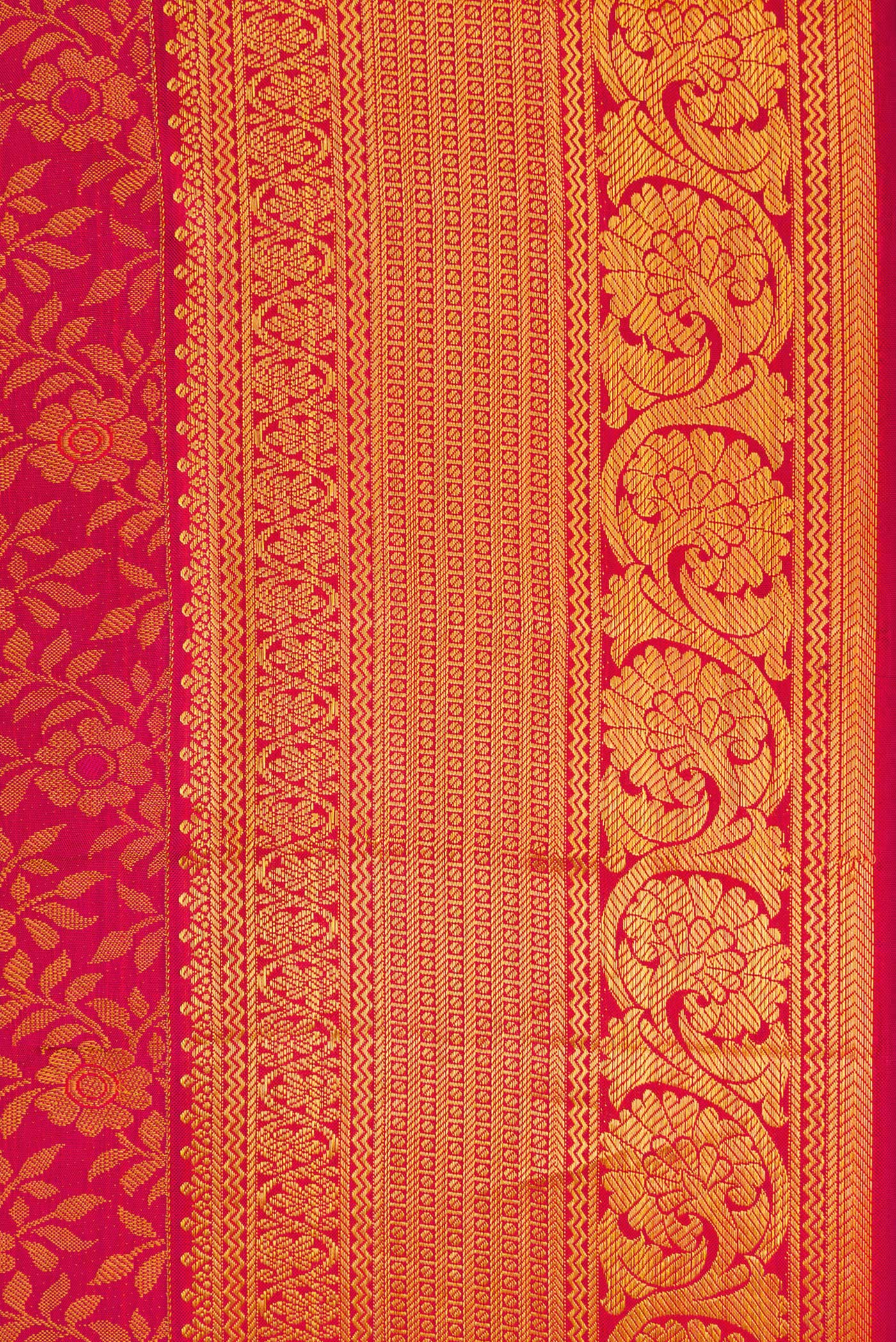 Pink Kanjivaram Silk Saree - Image 3