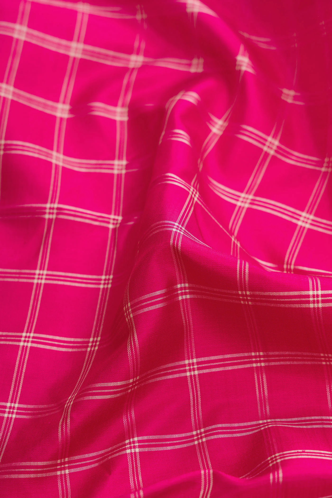 Pink Kanjivaram Silk Saree - Image 2