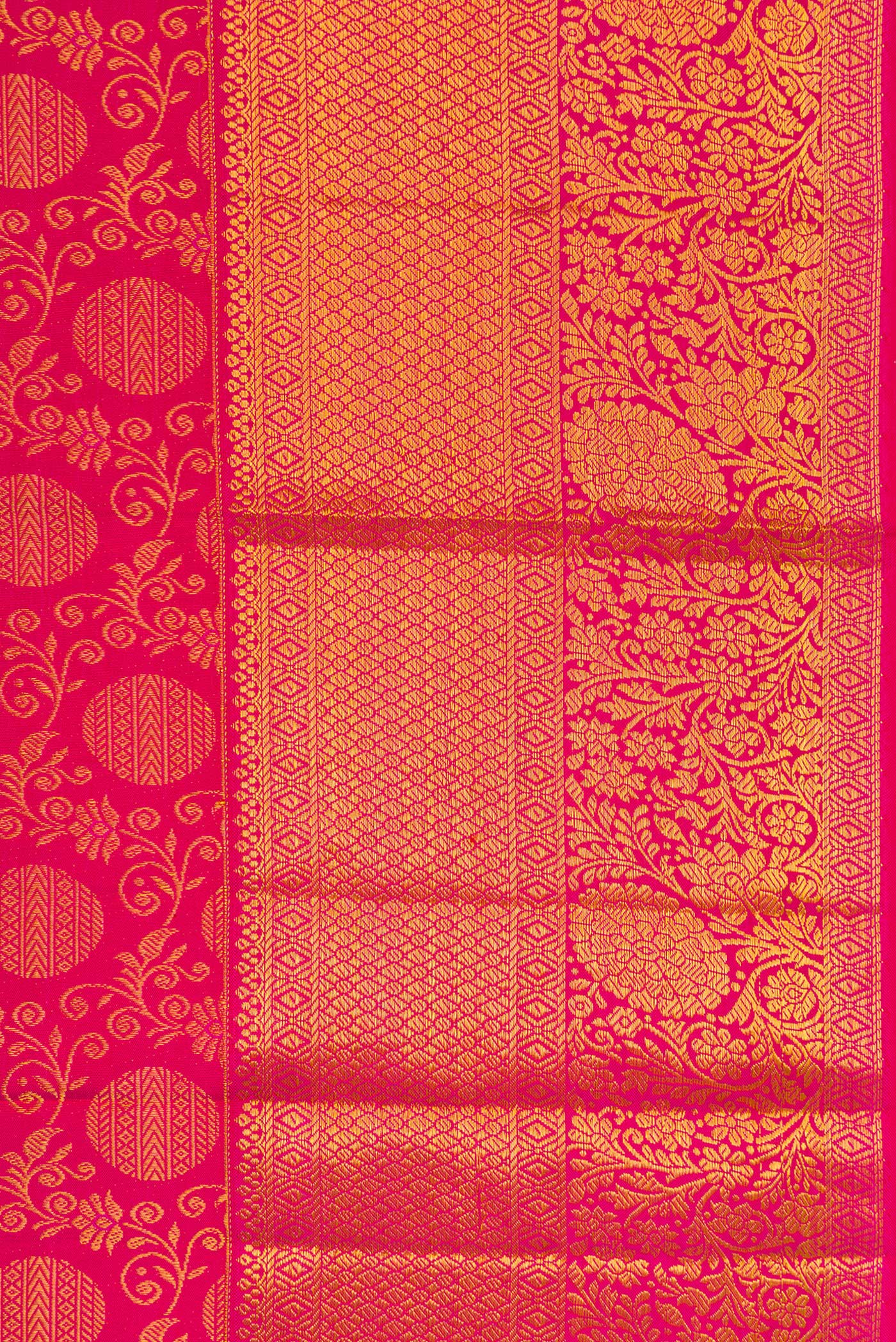 Pink Kanjivaram Silk Saree - Image 3
