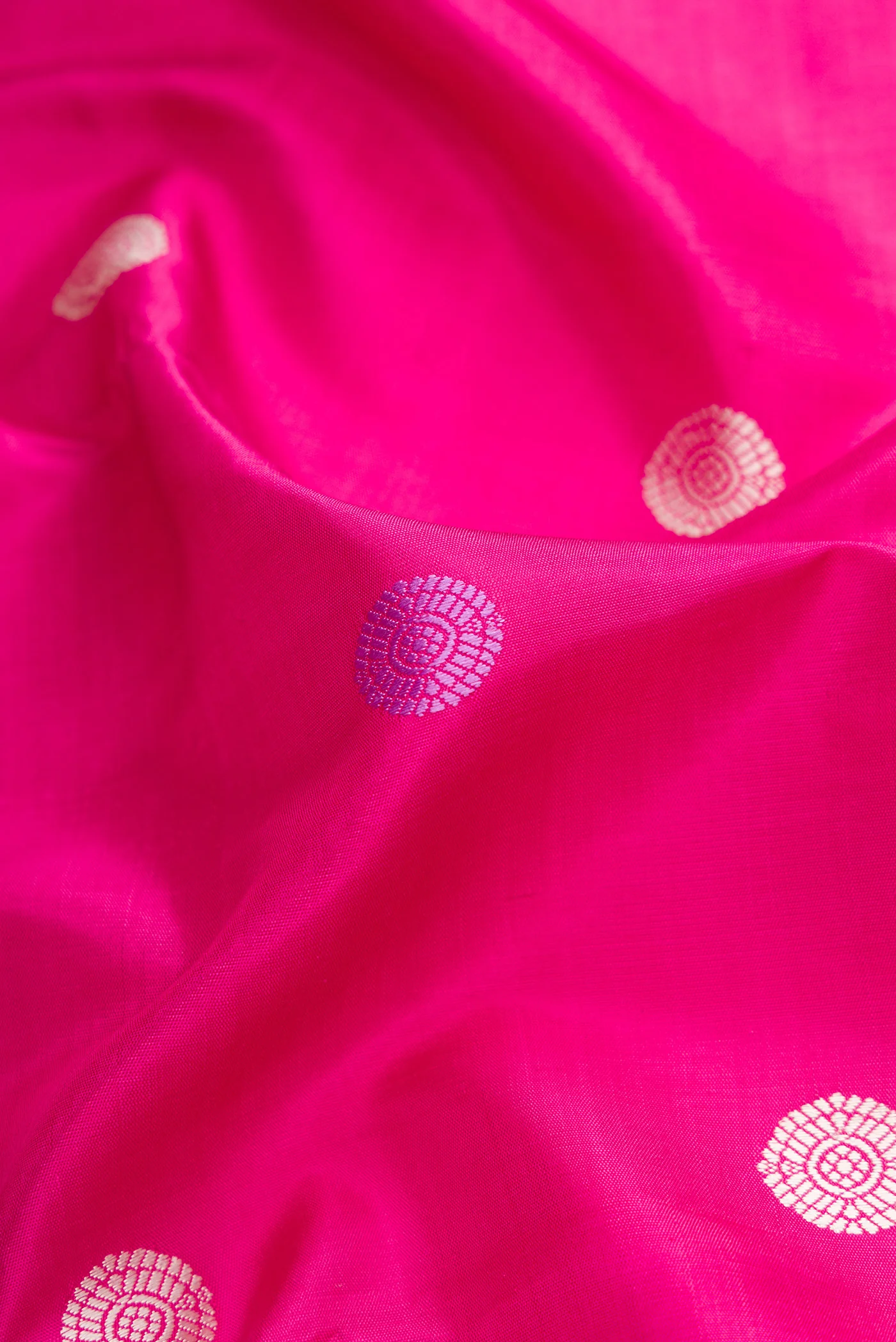 Pink Kanjivaram Silk Saree - Image 2