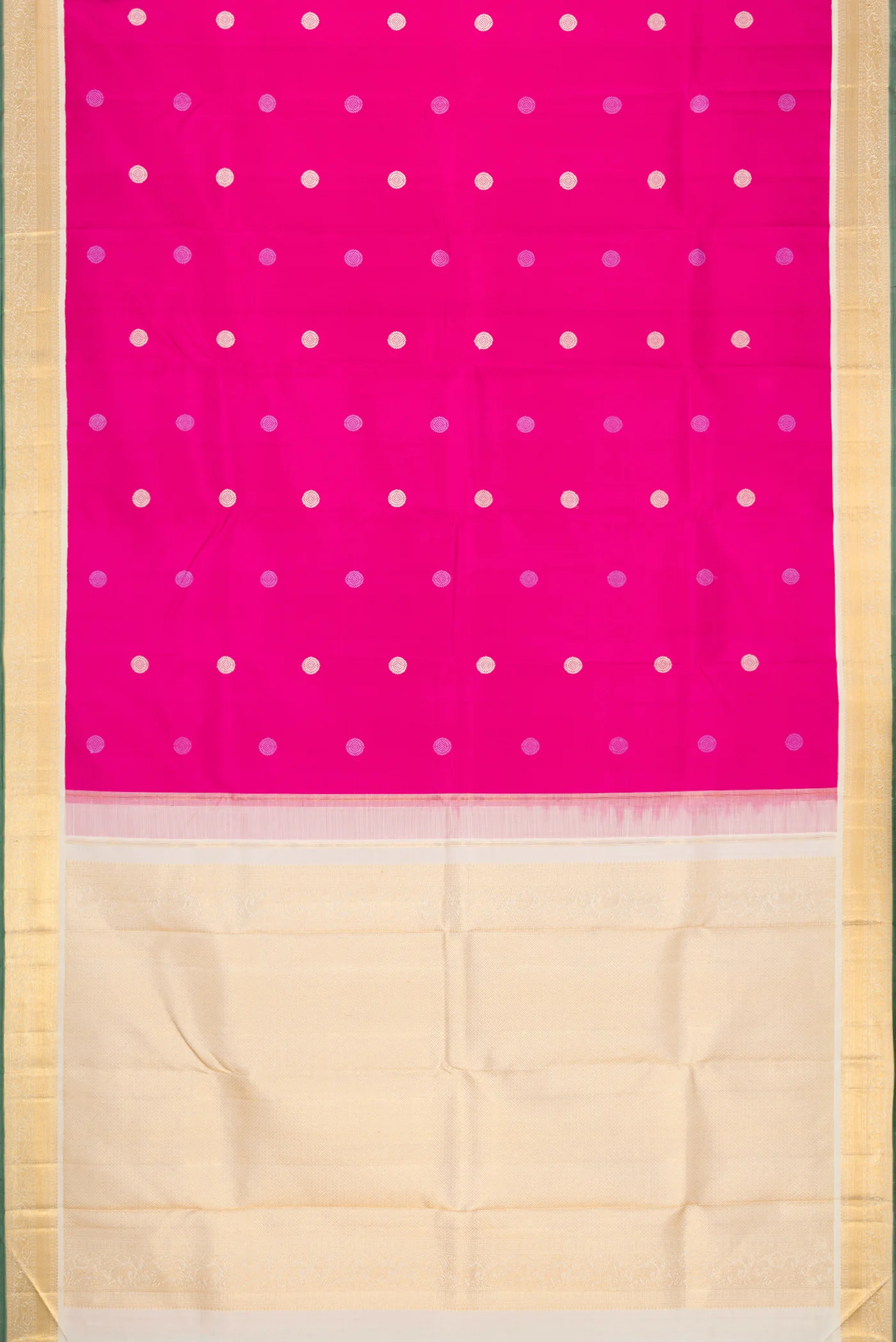Pink Kanjivaram Silk Saree - Image 6