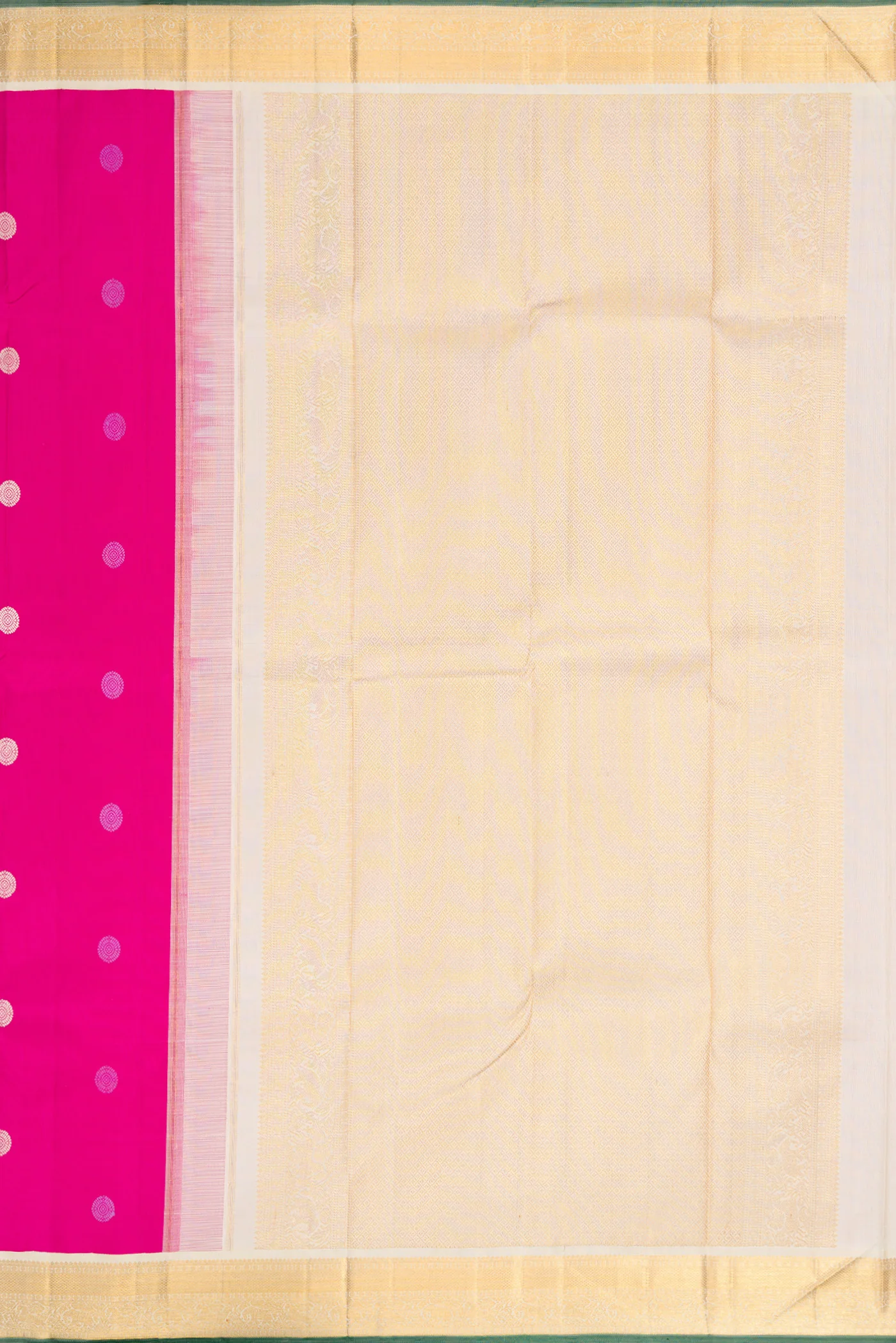 Pink Kanjivaram Silk Saree - Image 7