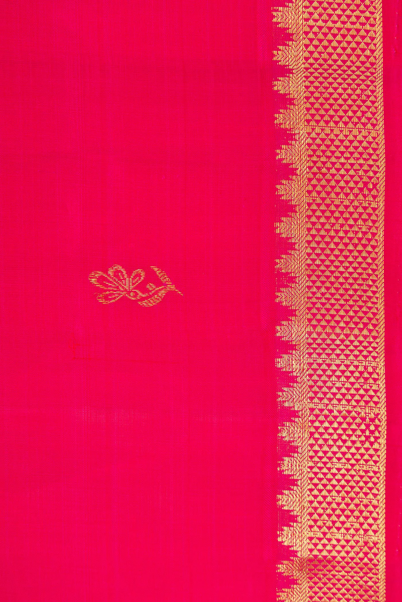 Pink Kanjivaram Silk Saree - Image 3