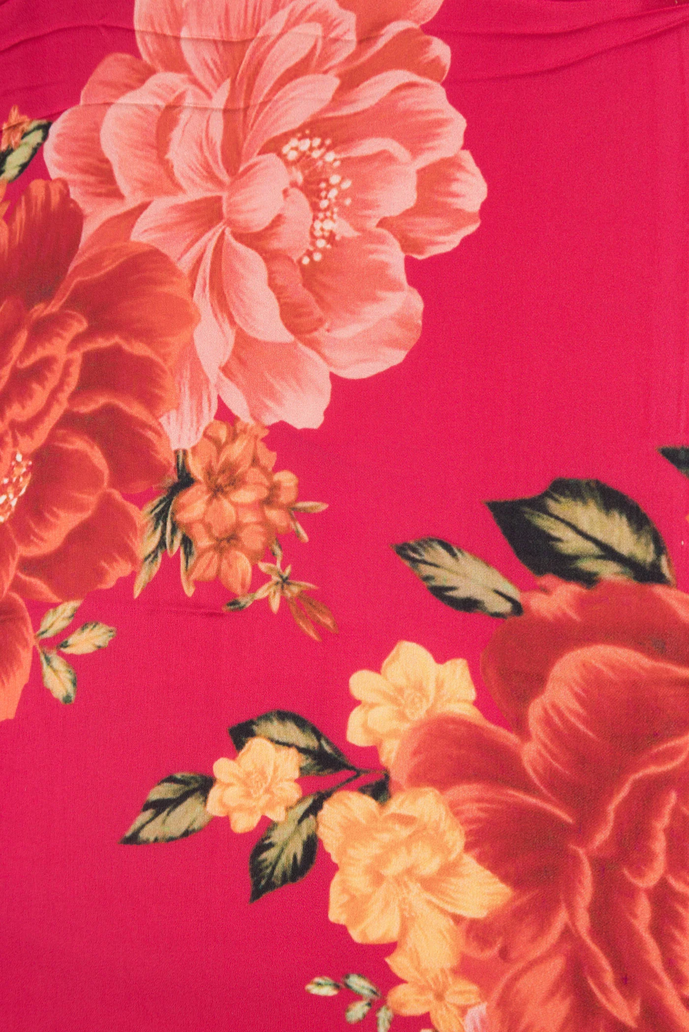 Pink Satin Silk Saree - Image 3