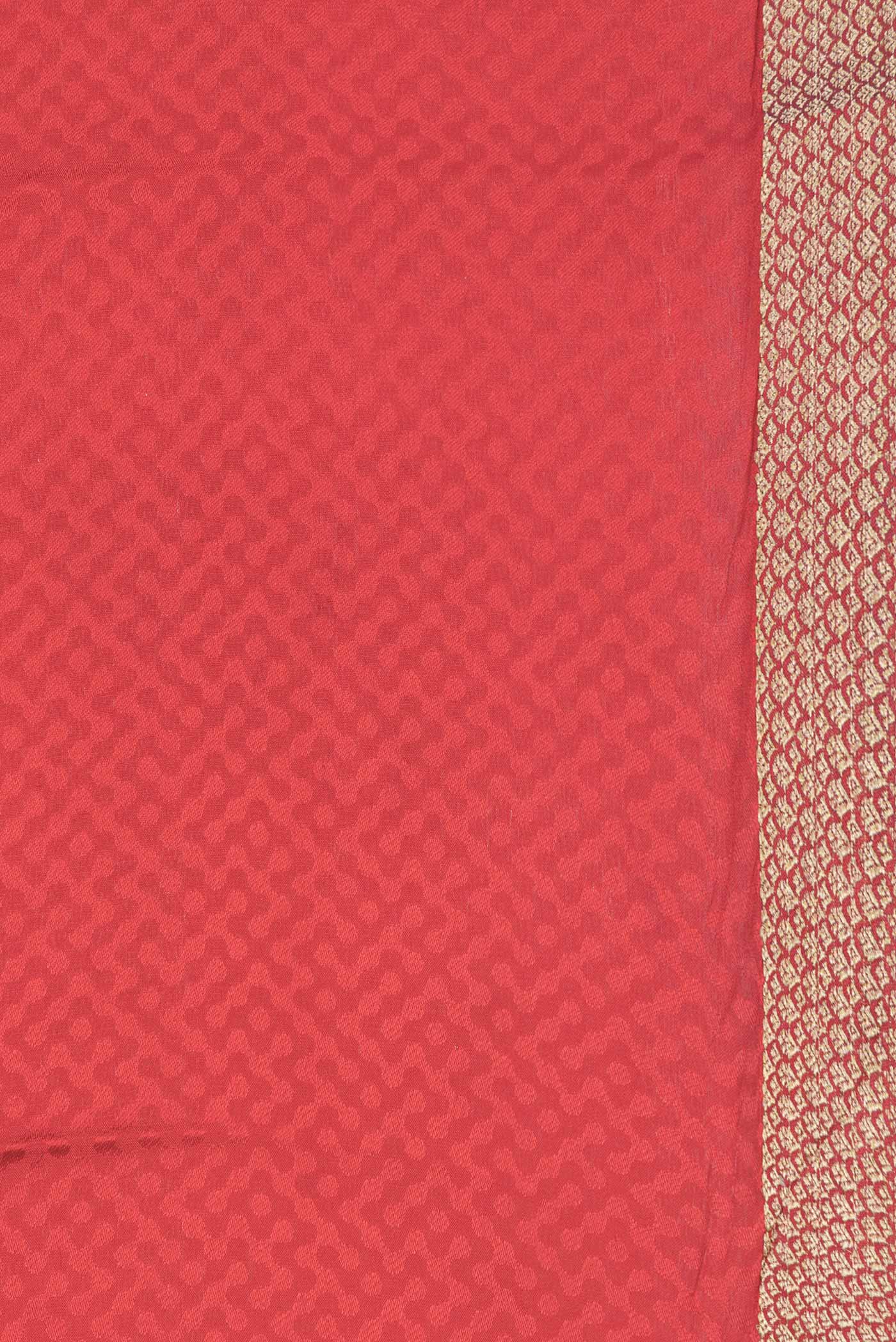 Multi Color Mysore Crepe Saree - Image 3