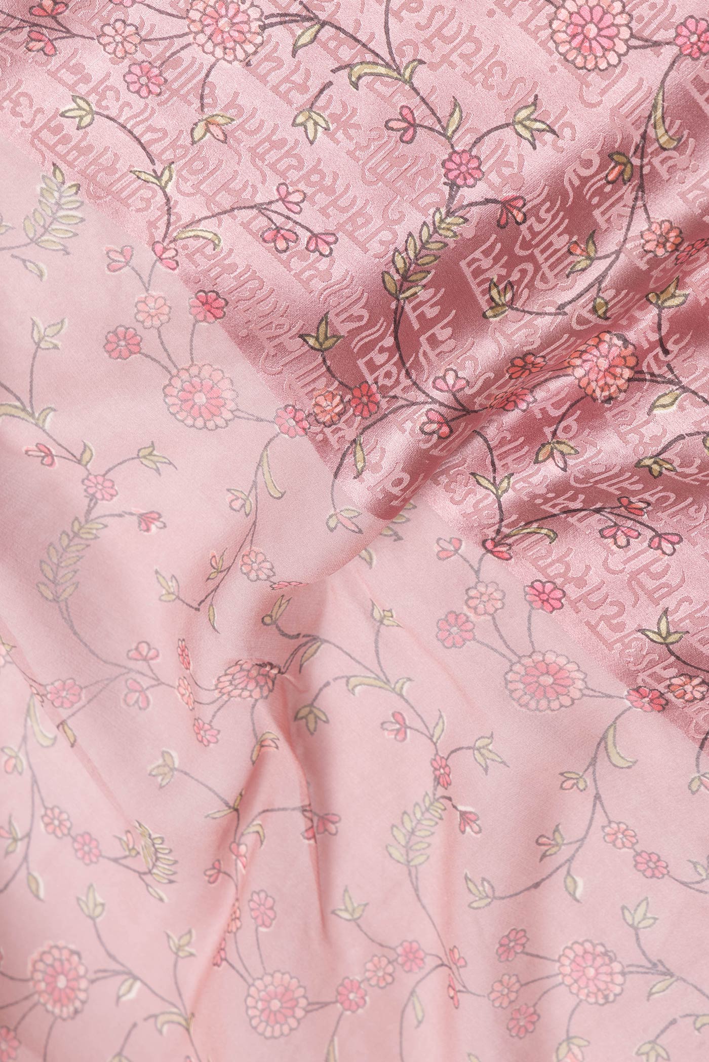 Mauve Mysore Georgette Saree - Image 2