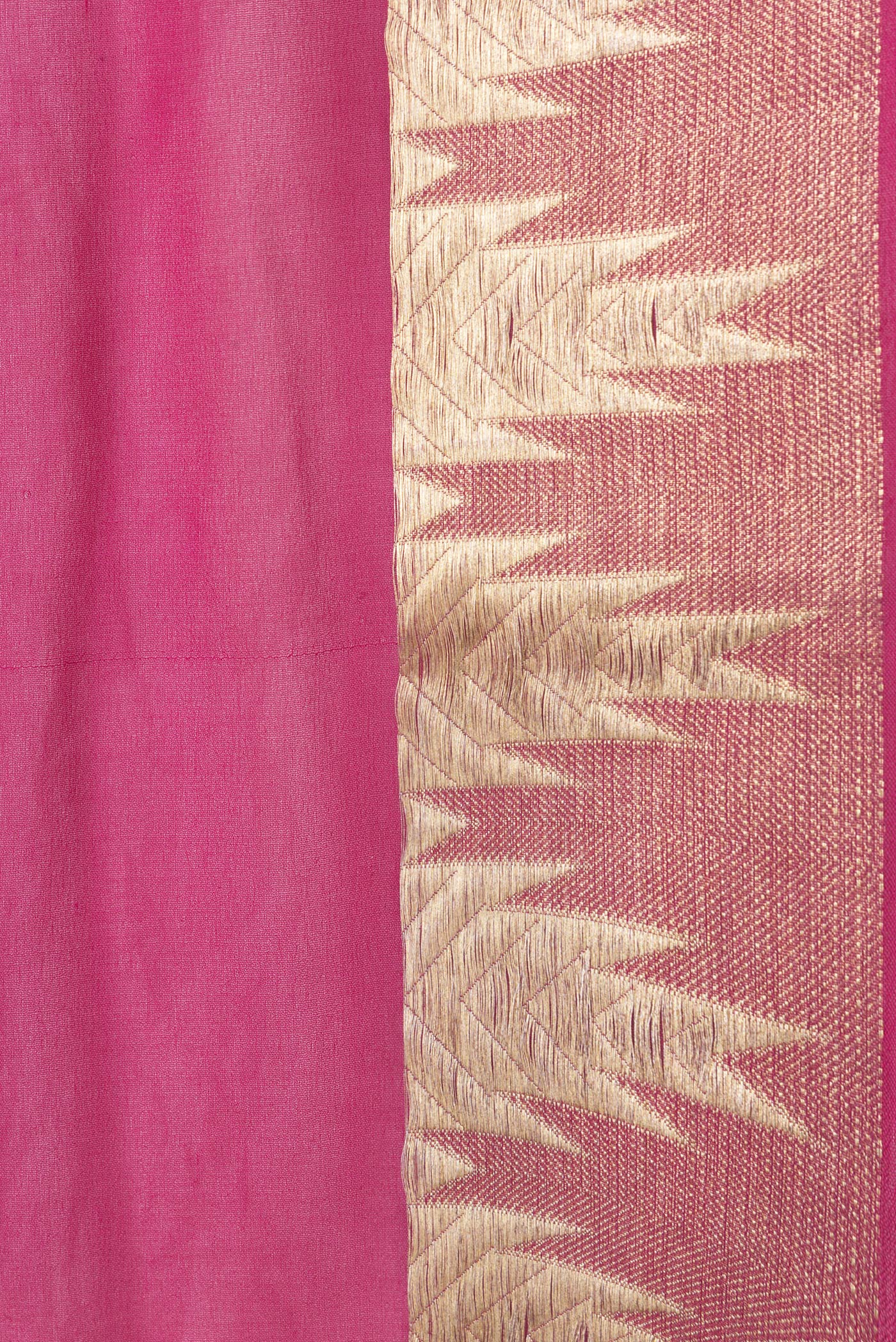 Pink Mysore Georgette Saree - Image 3