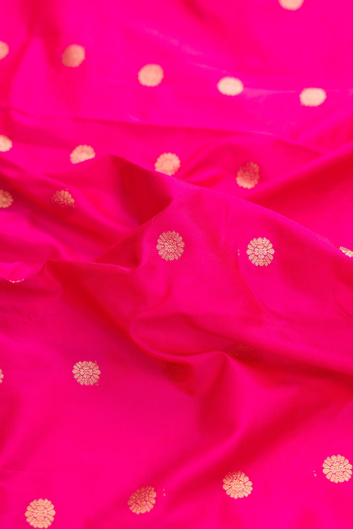 Pink Dual Tone Paithani Silk Saree - Image 2