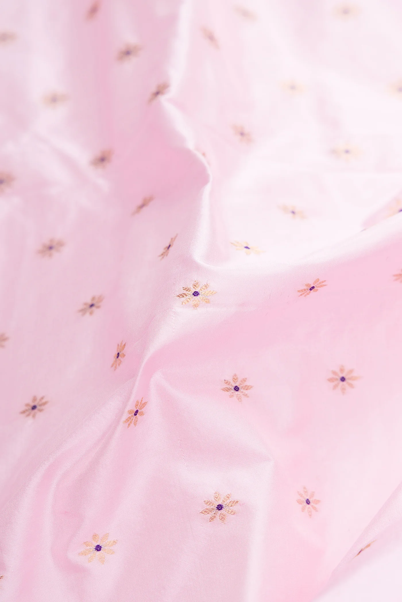 Rose pink Paithani Silk Saree - Image 2