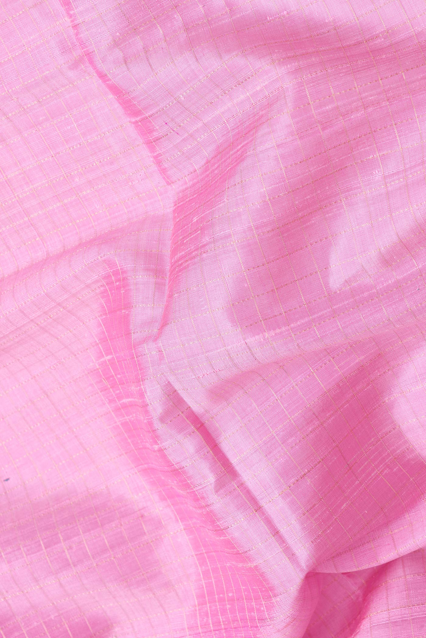 Rose pink Raw Silk Saree - Image 2