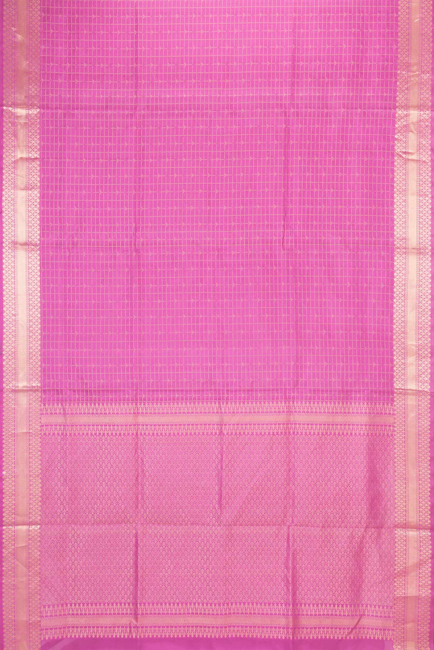 Magenta Soft Silk Saree - Image 6