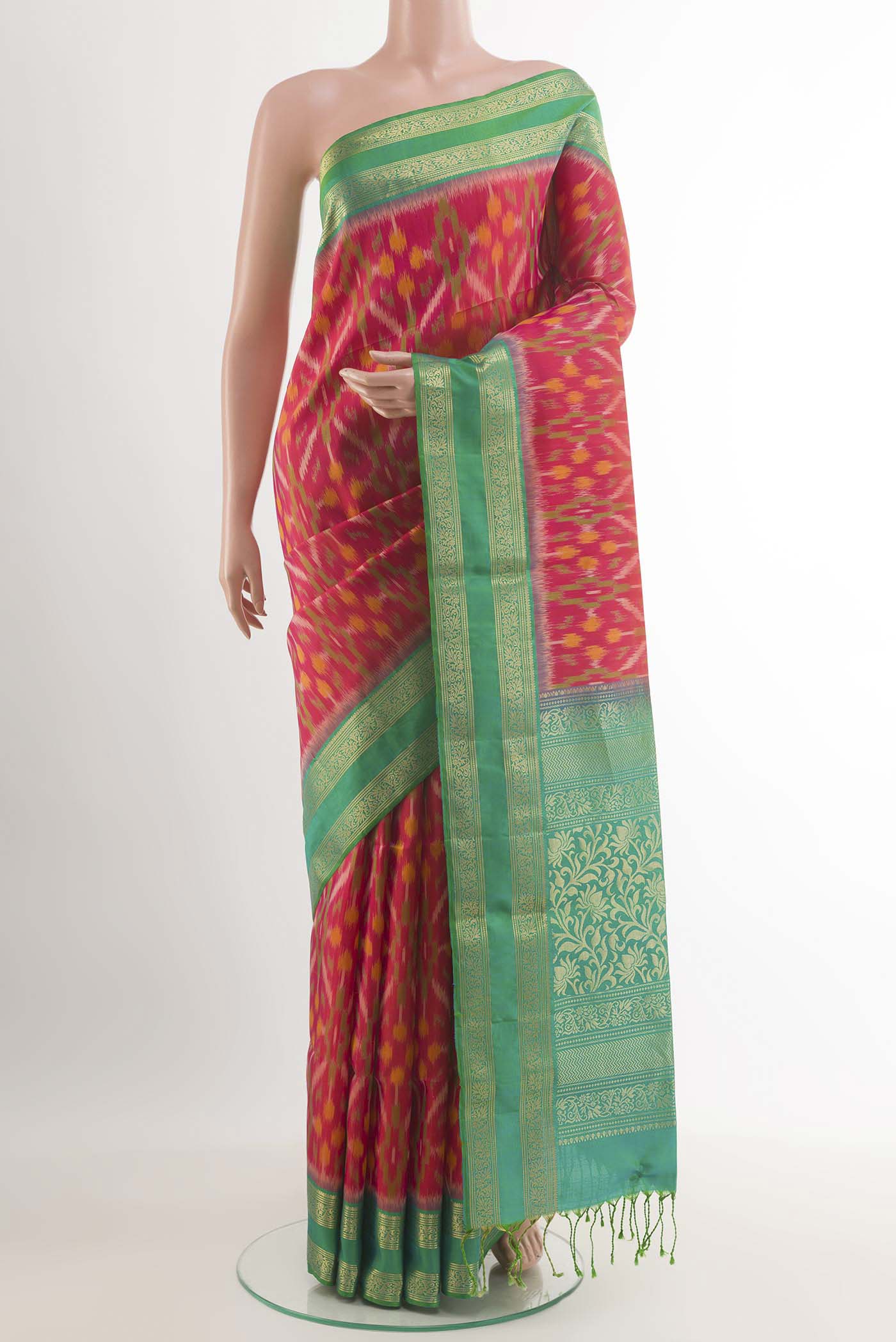 Pink Soft Silk Saree