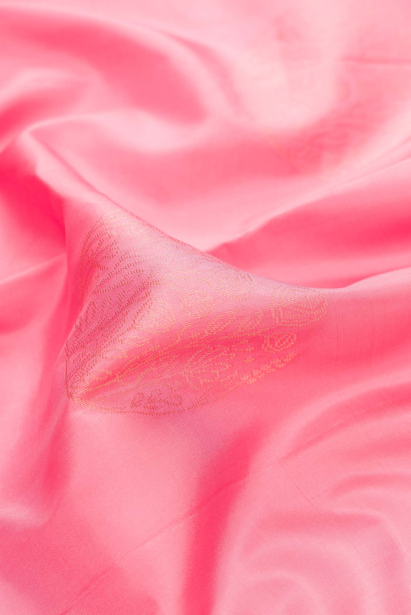 Pink Soft Silk Saree - Image 2