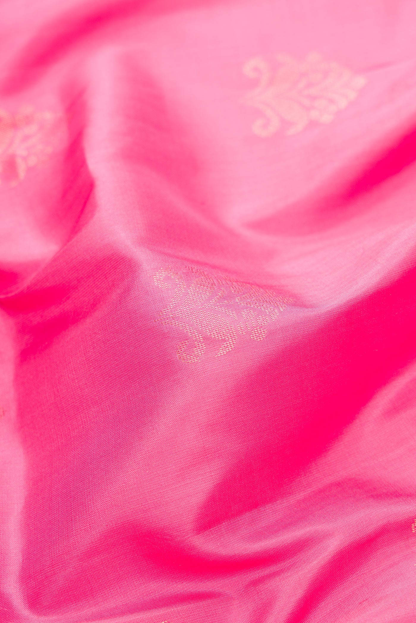 Pink Soft Silk Saree - Image 2