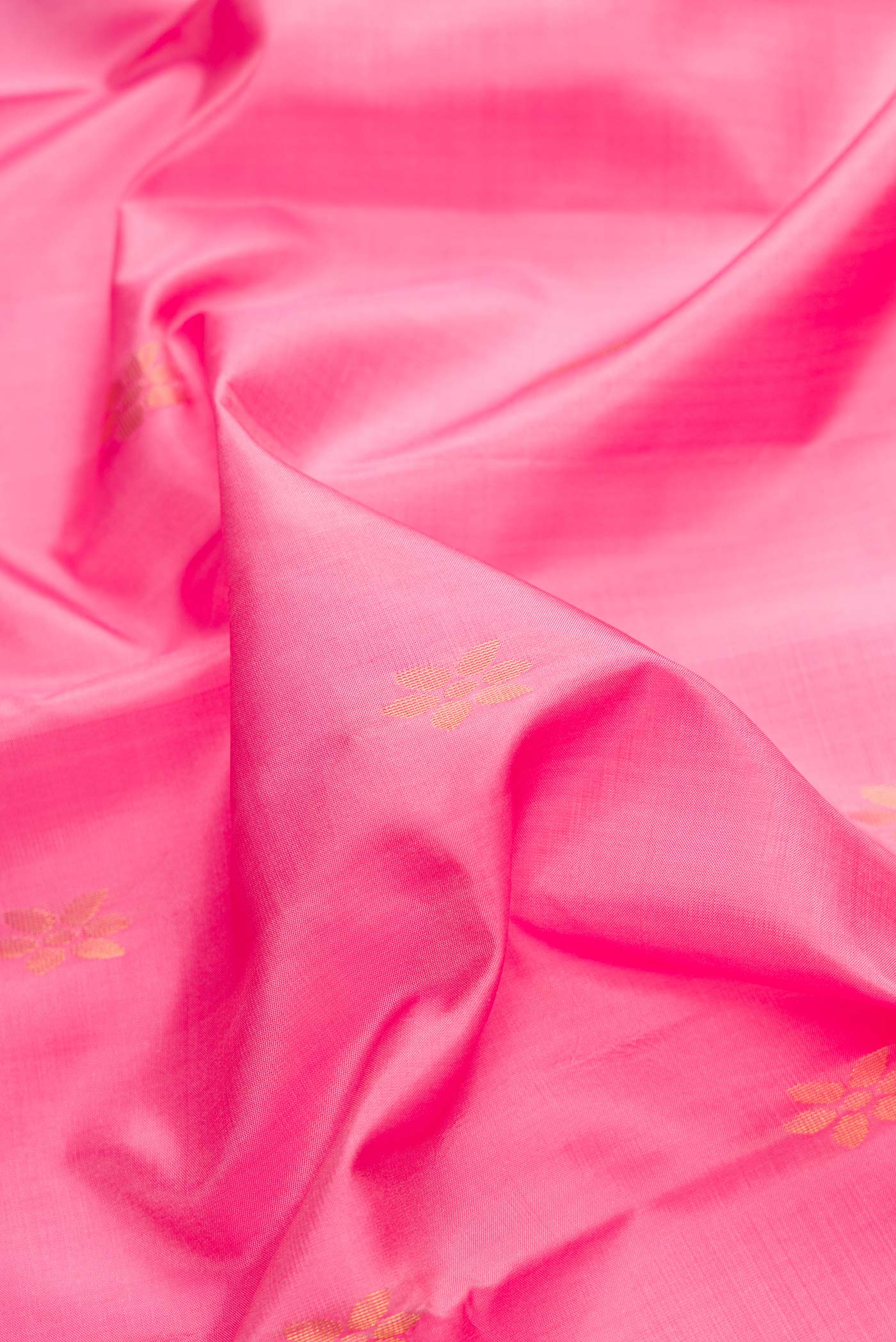Pink Soft Silk Saree - Image 2