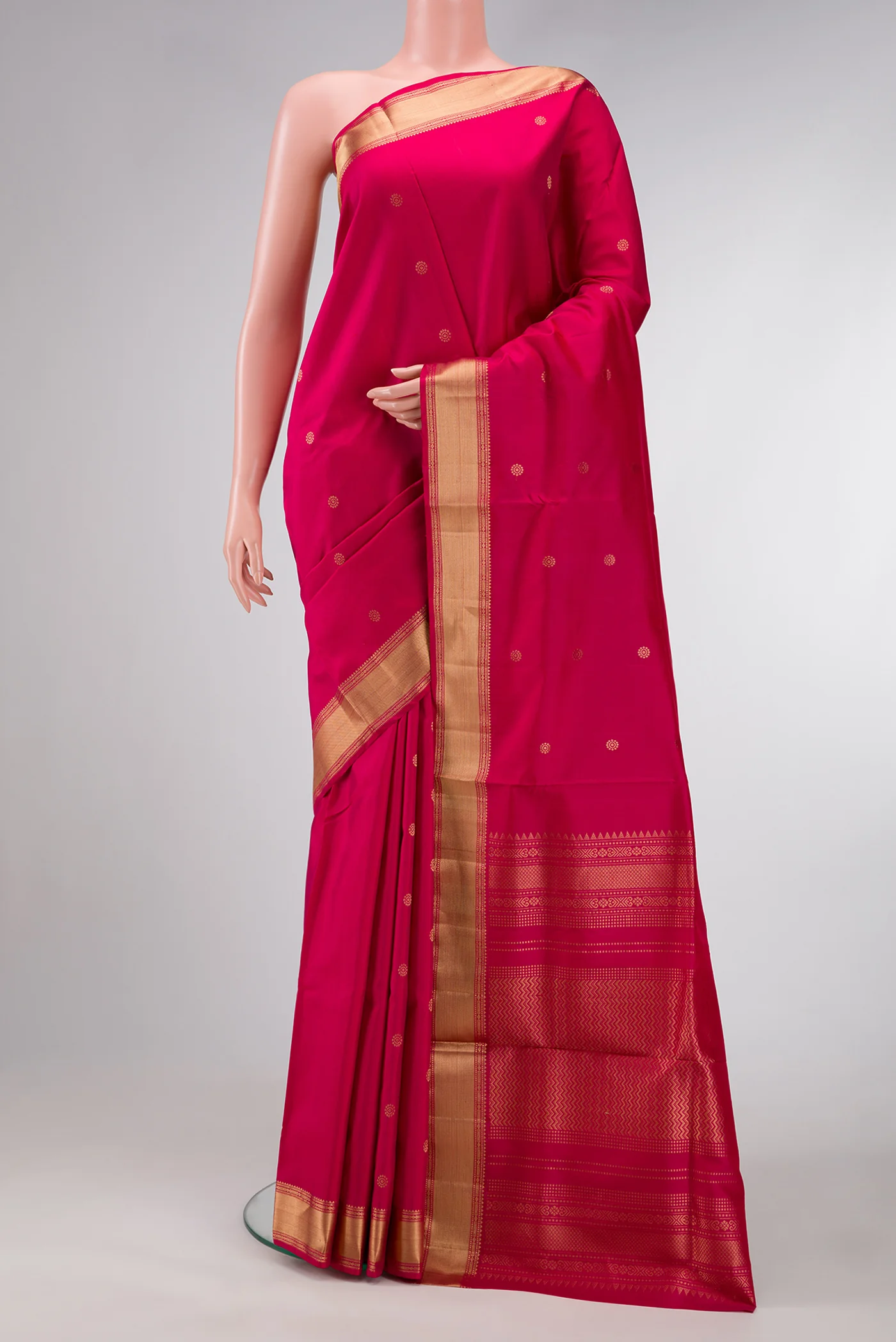Pink Soft Silk Saree