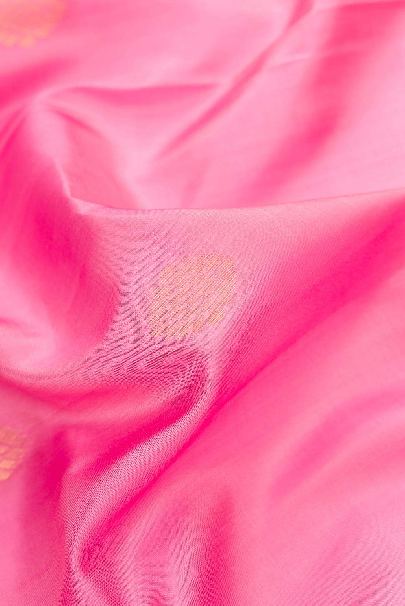 Rose pink Dual Tone Soft Silk Saree - Image 2
