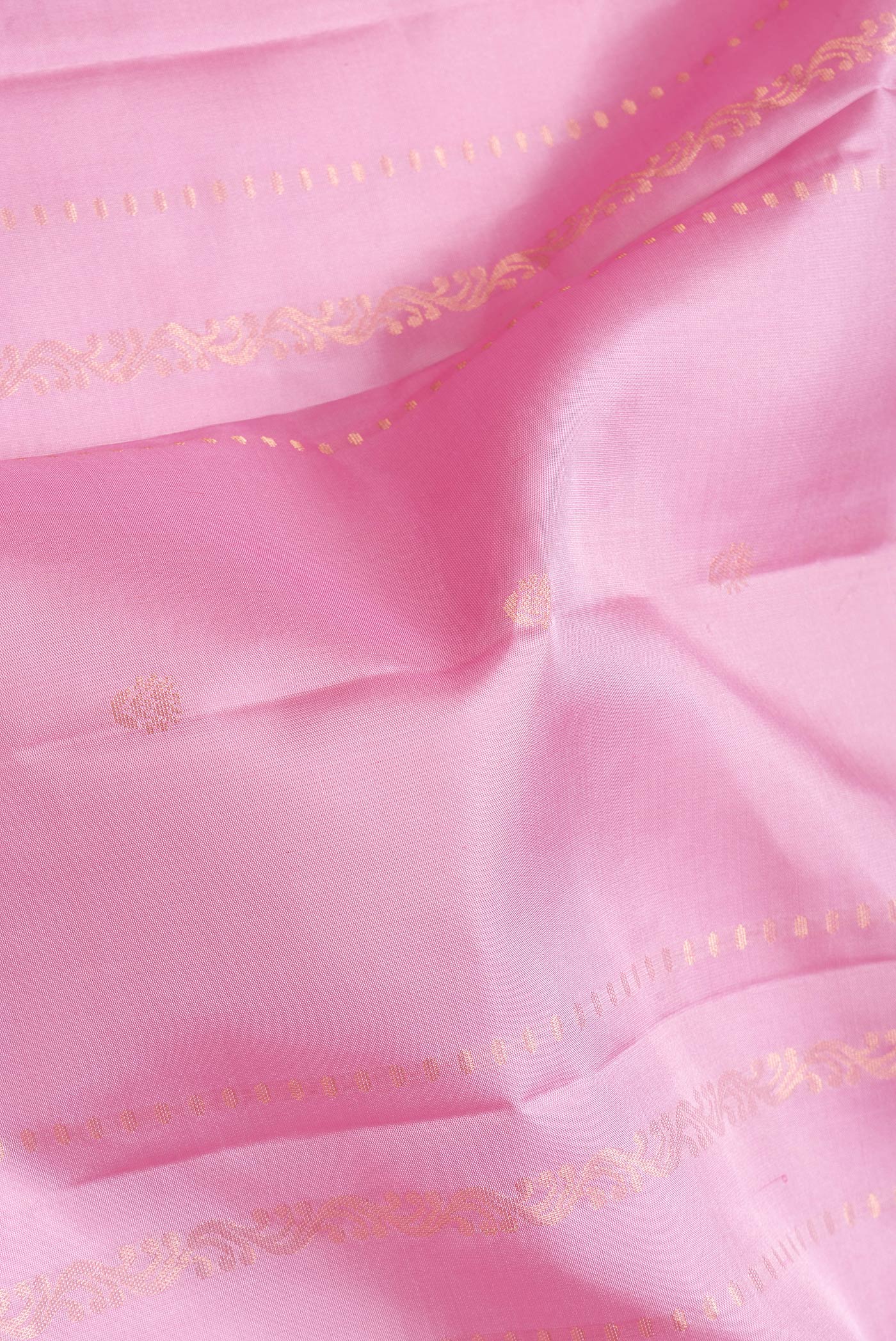 Pink Soft Silk Saree - Image 2