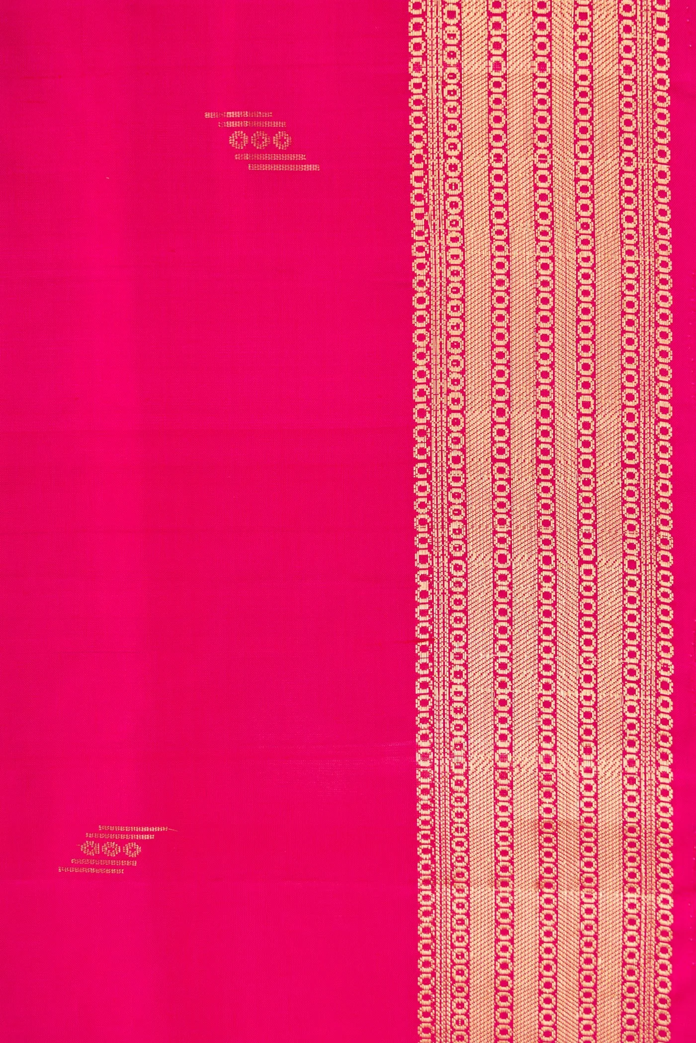 Pink Soft Silk Saree - Image 3