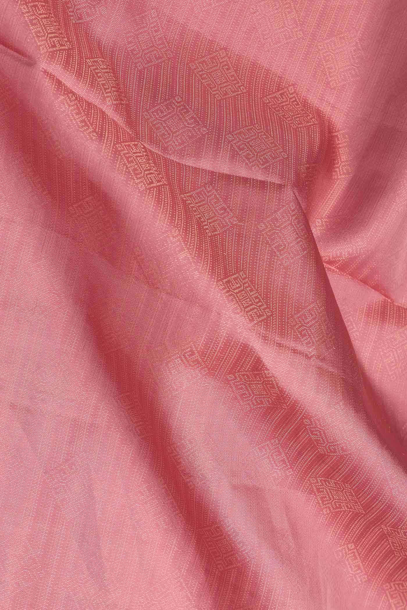 Coral Soft Silk Saree - Image 2