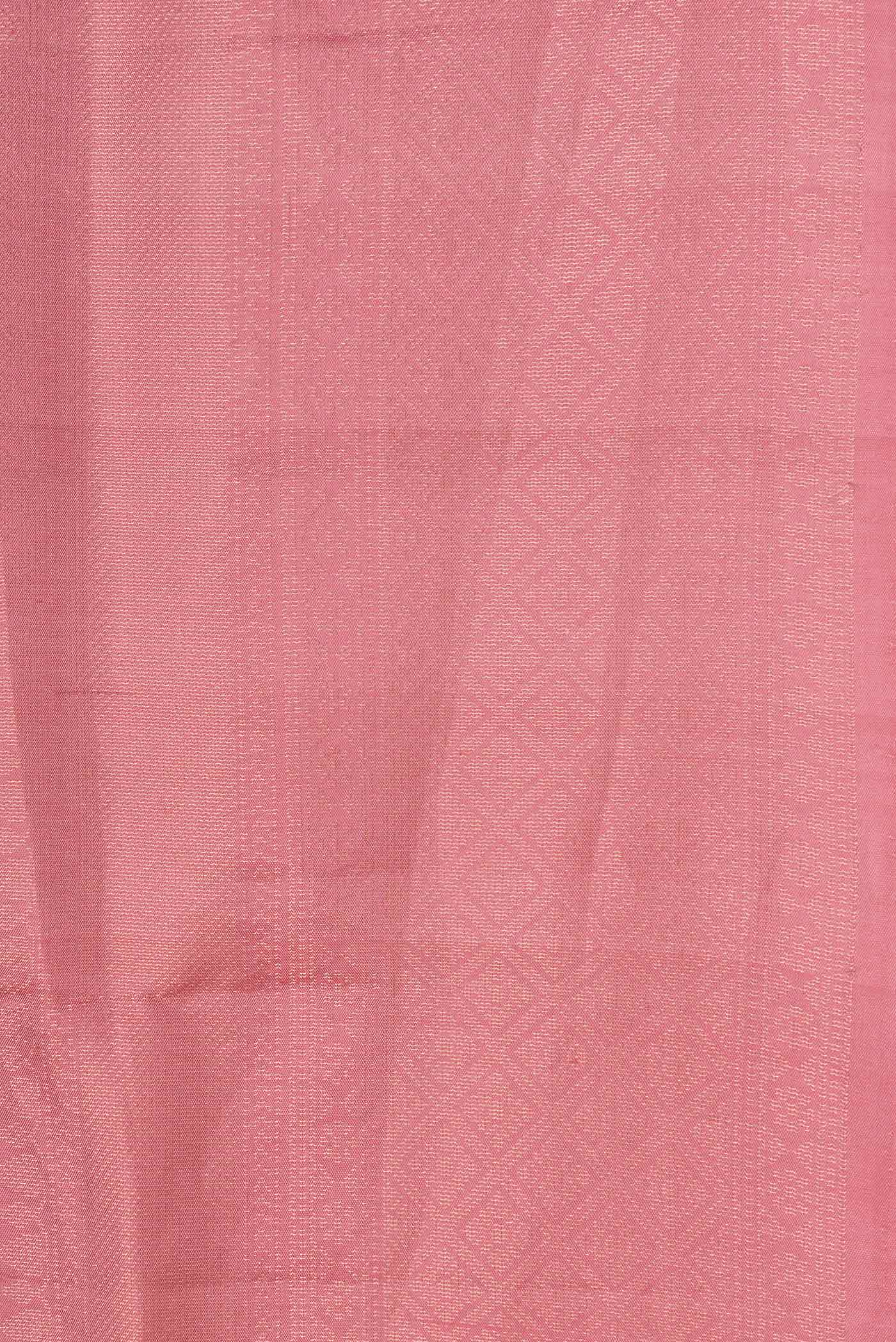 Coral Soft Silk Saree - Image 3