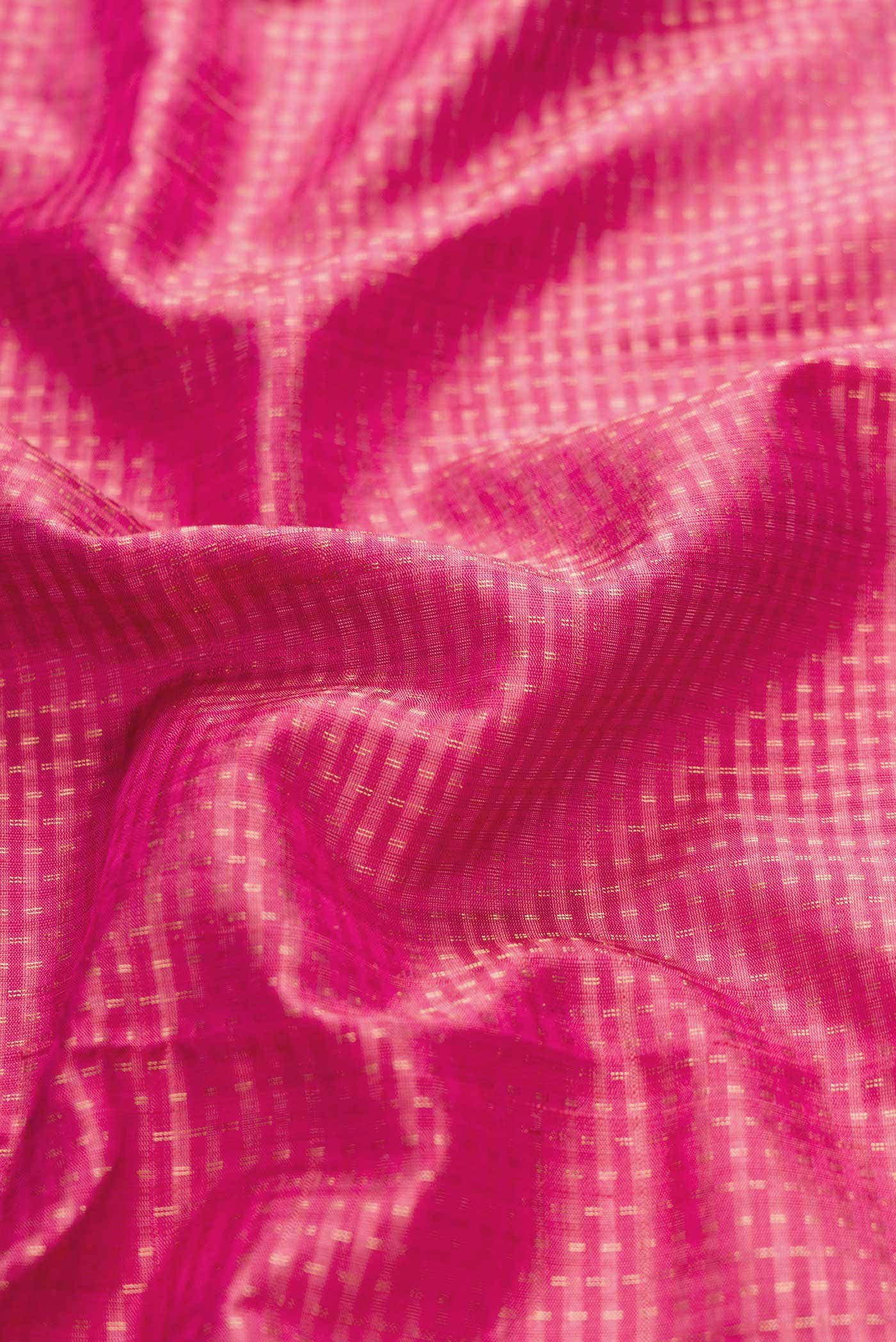 Pink Dual Tone Soft Silk Saree - Image 2