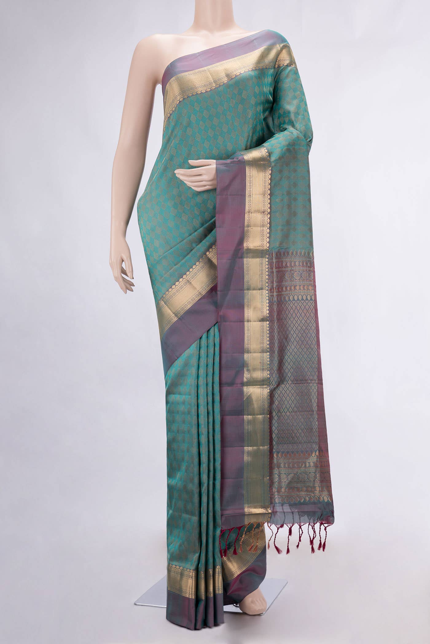 Blue Soft Silk Saree
