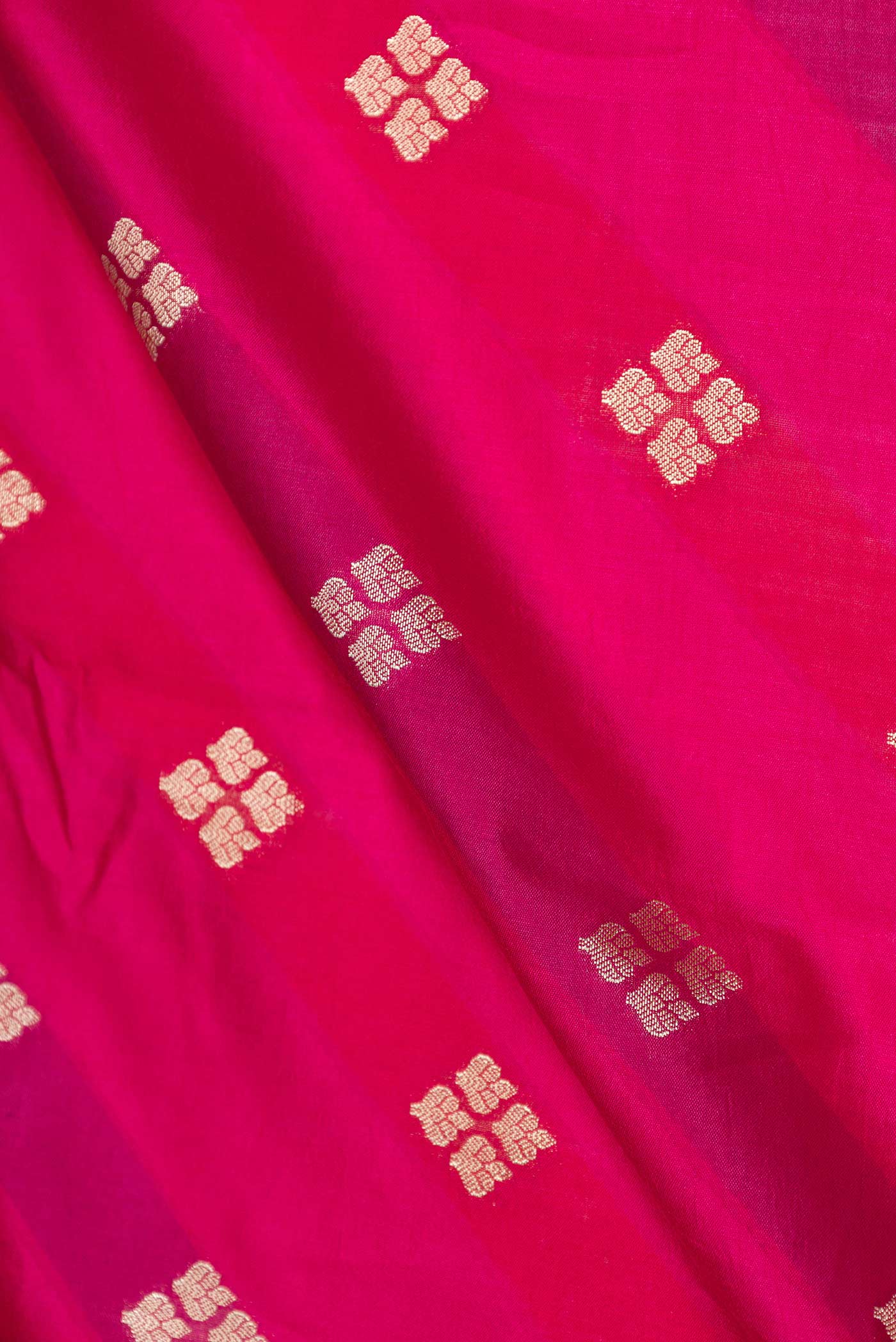 Pink Banarasi Raw Silk Saree - Image 2