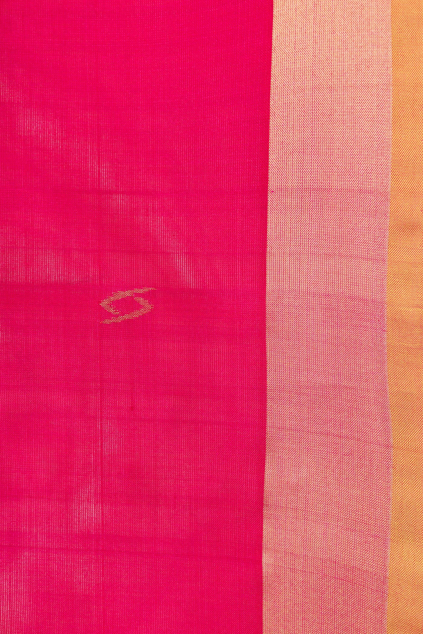 Pink Uppada Silk Saree - Image 3