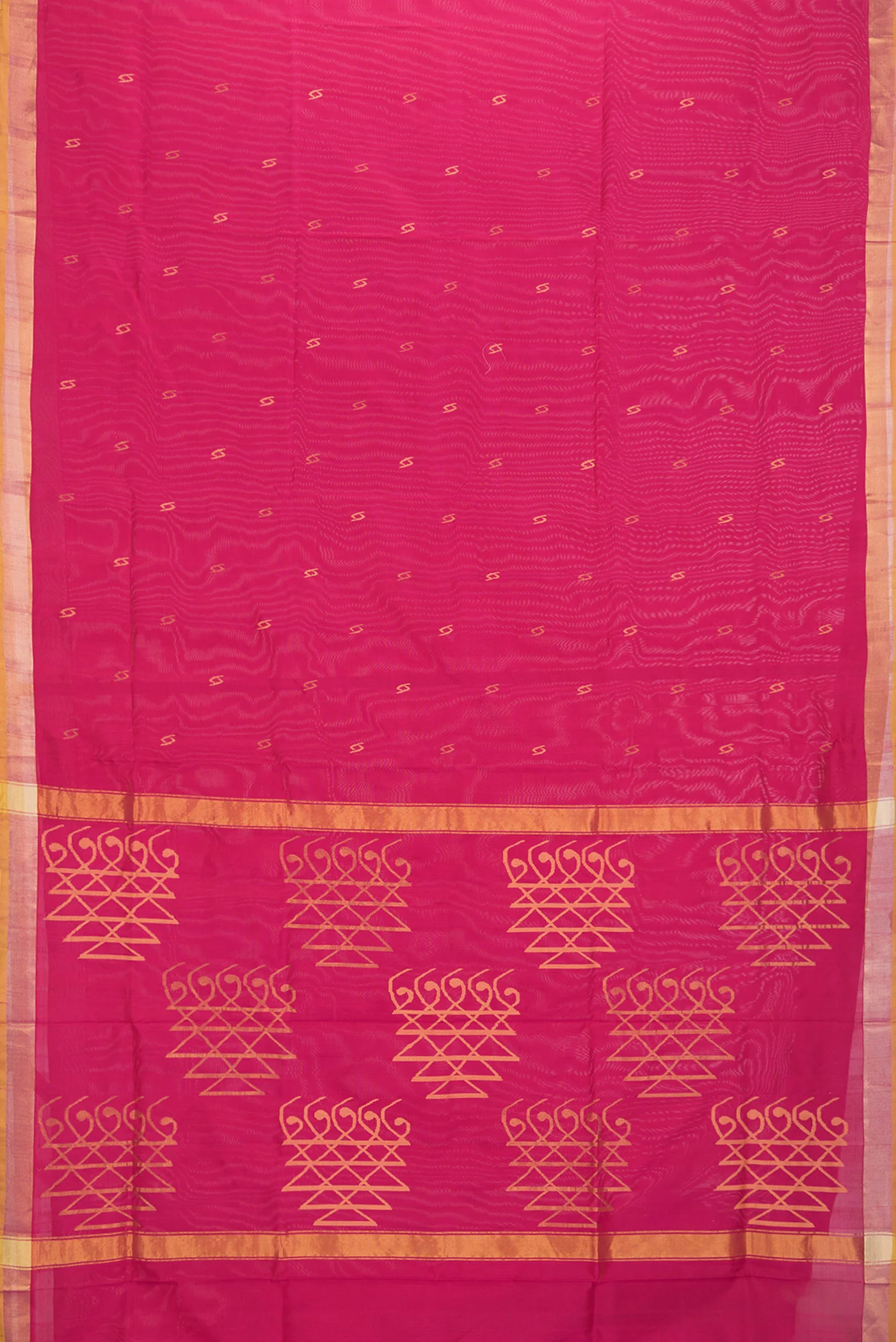 Pink Uppada Silk Saree - Image 6