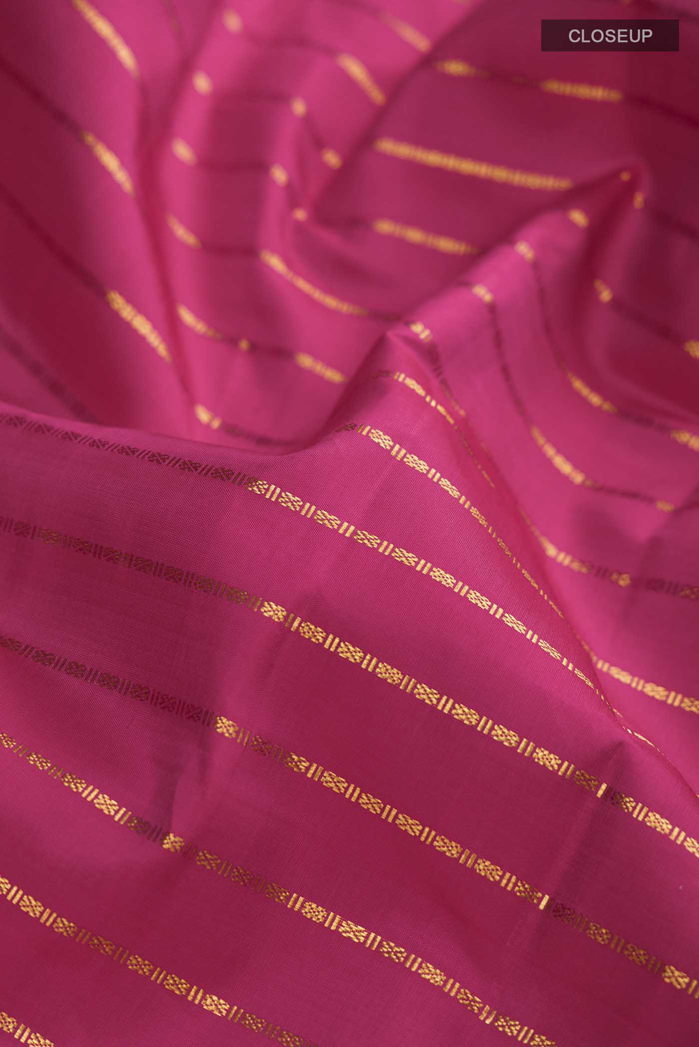 Pink Kanjivaram Silk Saree - Image 2