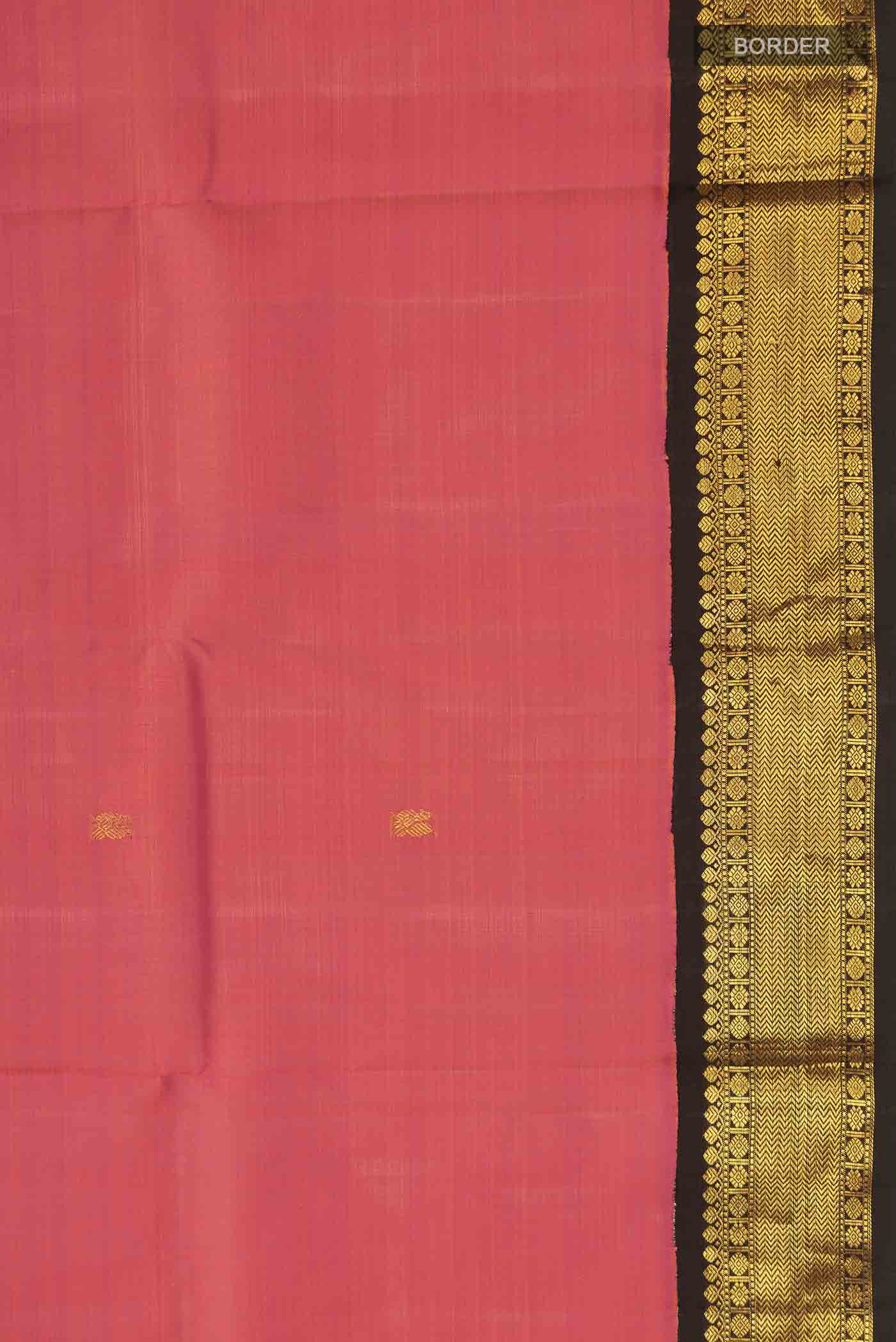 Pink Kanjivaram Silk Saree - Image 3