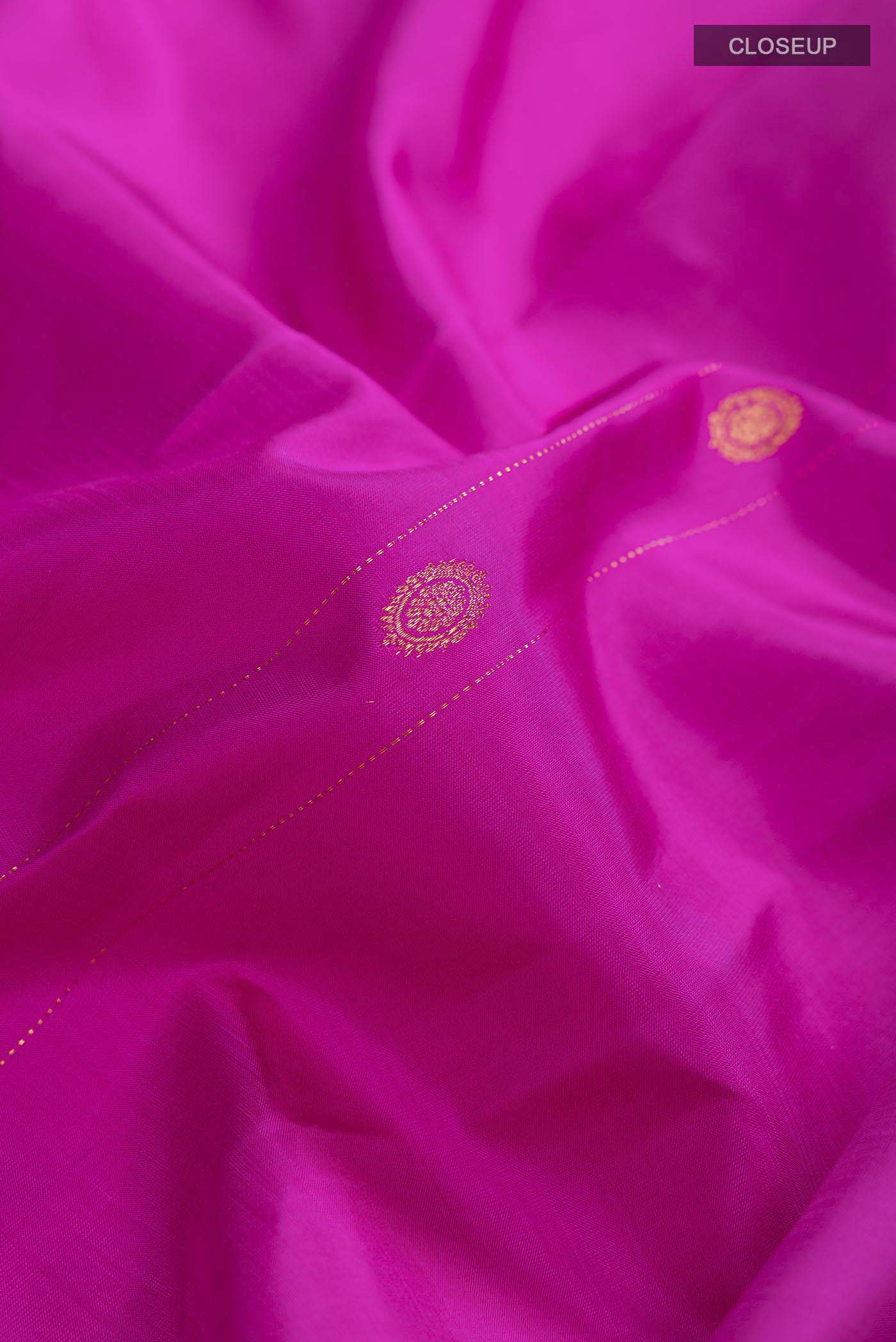 Light Magenta Kanchipuram Silk Saree - Image 2