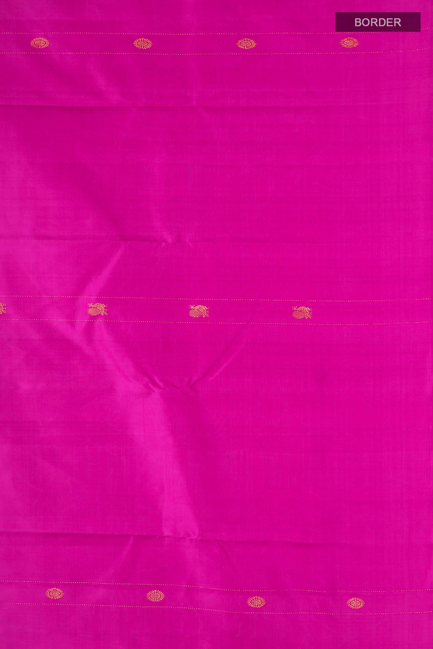 Light Magenta Kanchipuram Silk Saree - Image 3