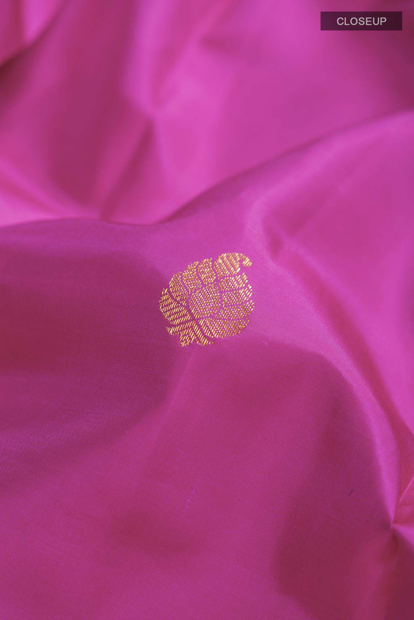 Pink Kanjivaram Silk Saree - Image 2