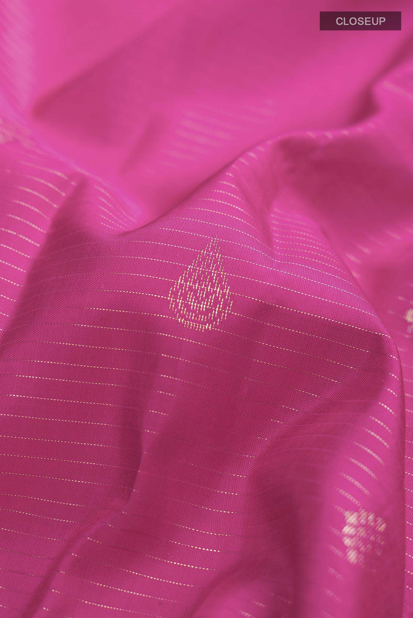 Pink Kanjivaram Silk Saree - Image 2