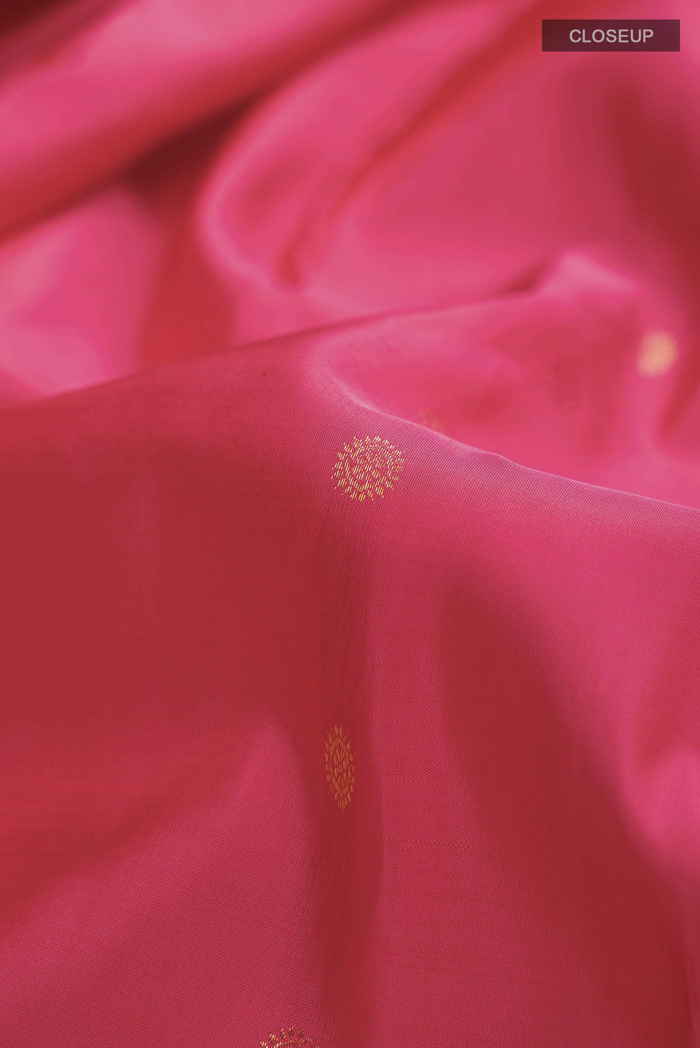 Pink Kanjivaram Silk Saree - Image 2