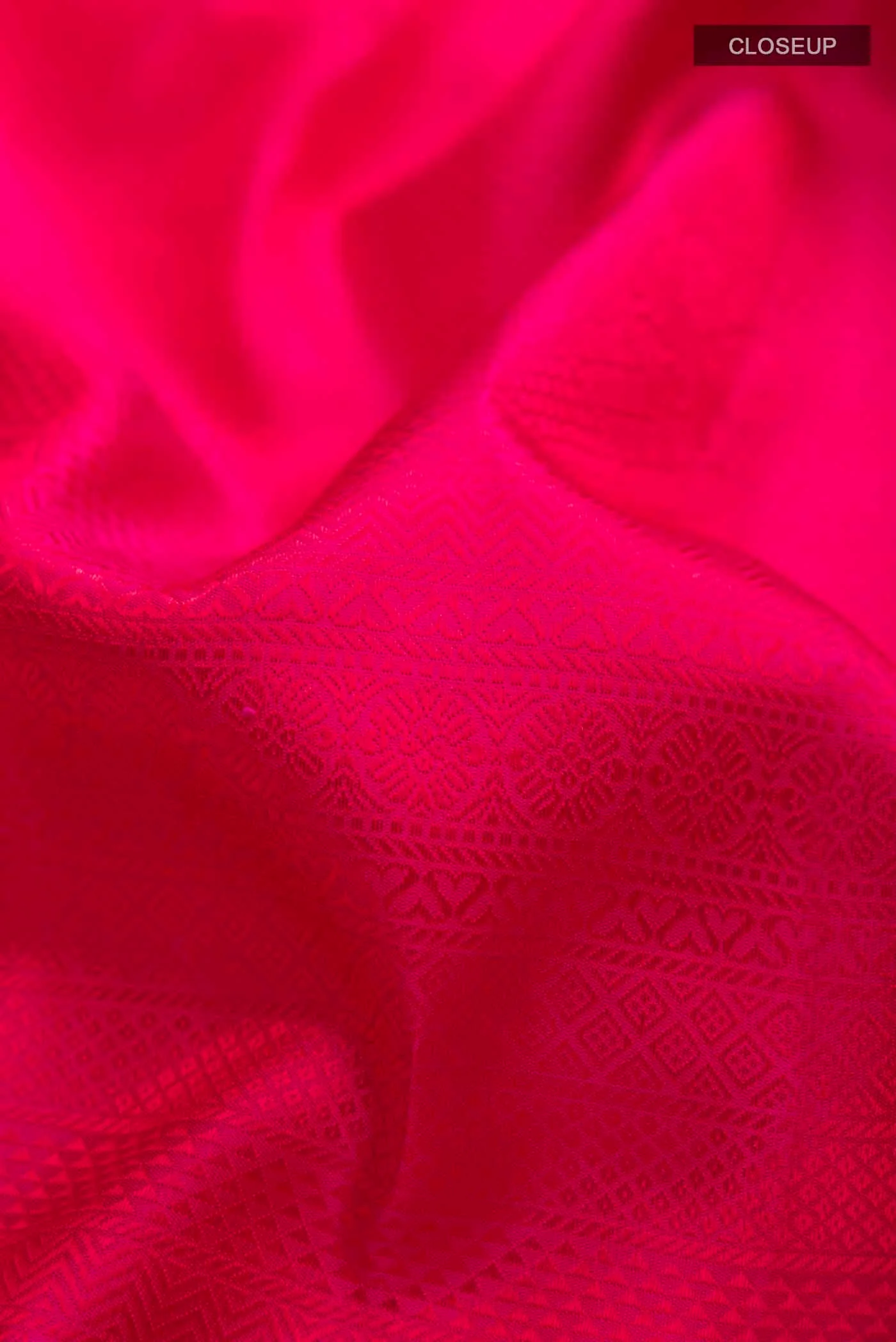 Pink Kanjivaram Silk Saree - Image 2
