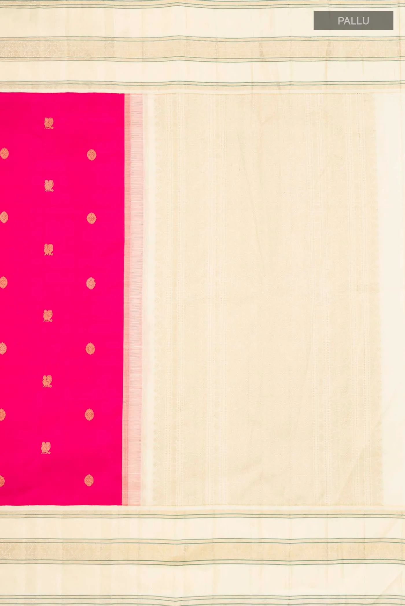 Pink Kanjivaram Silk Saree - Image 7