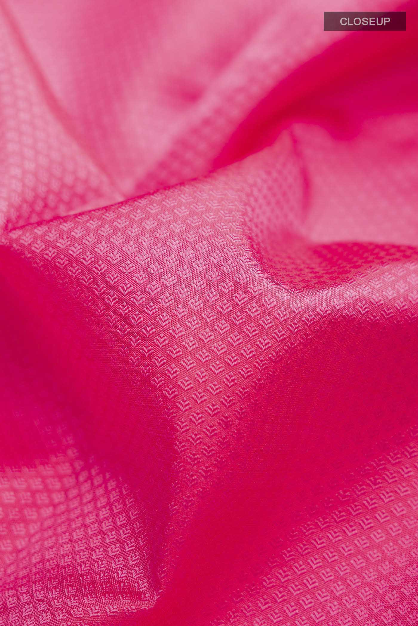 Pink Kanchipuram Silk Saree - Image 2