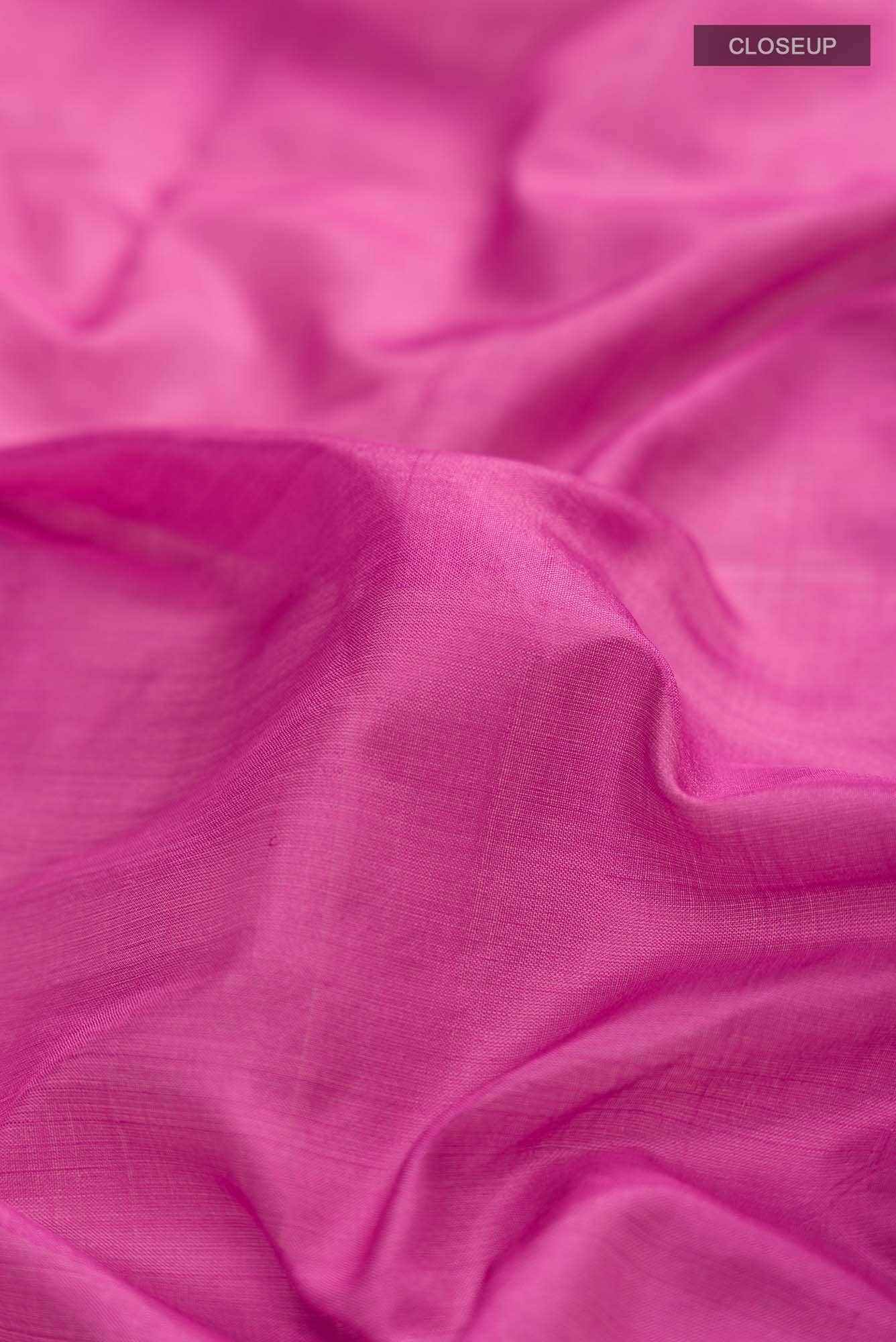 Pink Kanjivaram Silk Saree - Image 3