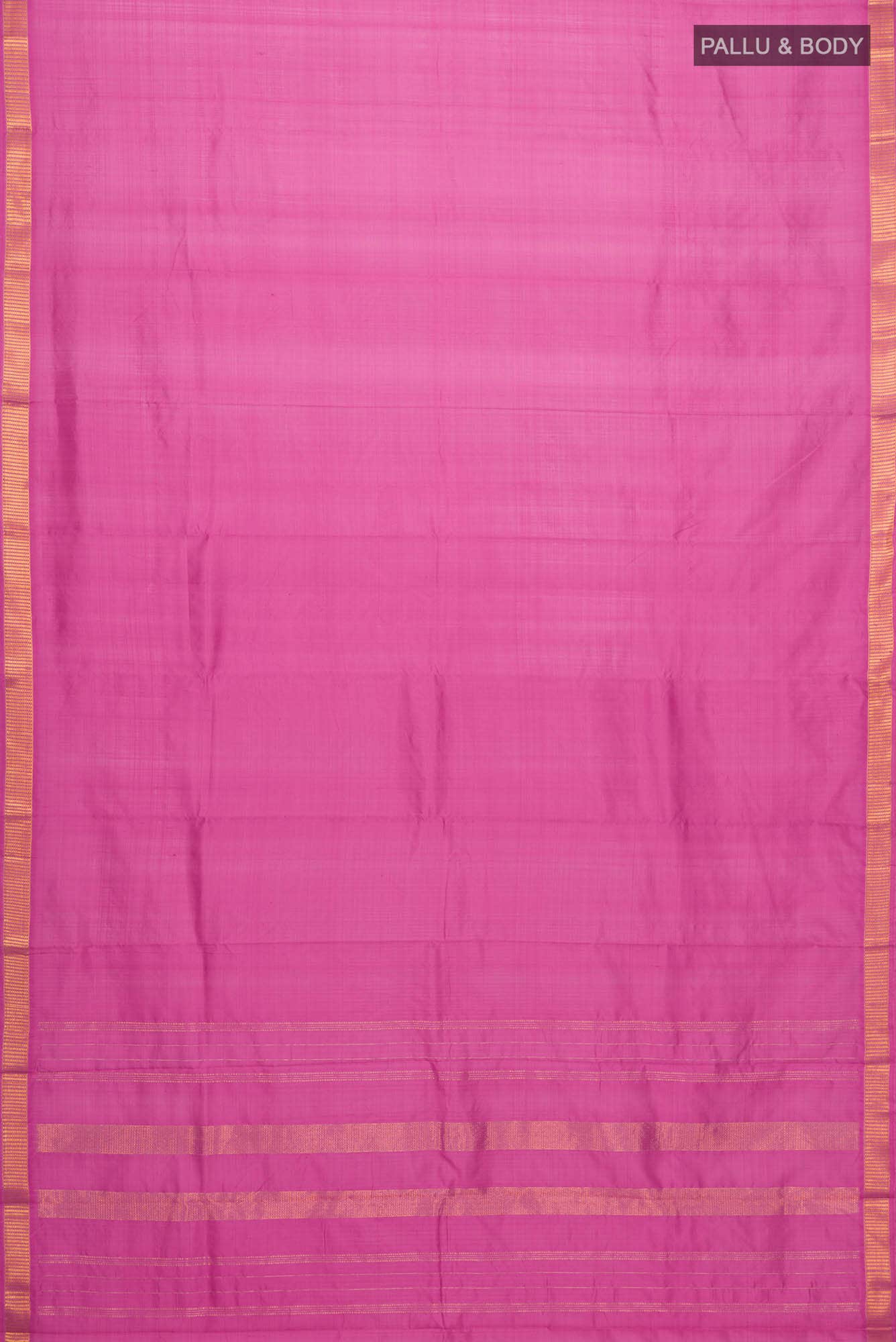Pink Kanjivaram Silk Saree - Image 4