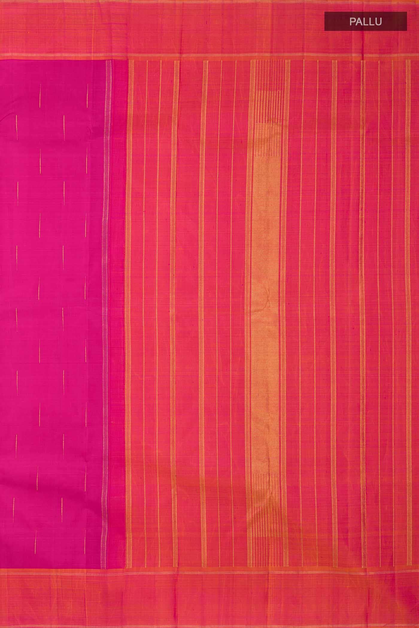 Pink Kanjivaram Silk Saree - Image 5