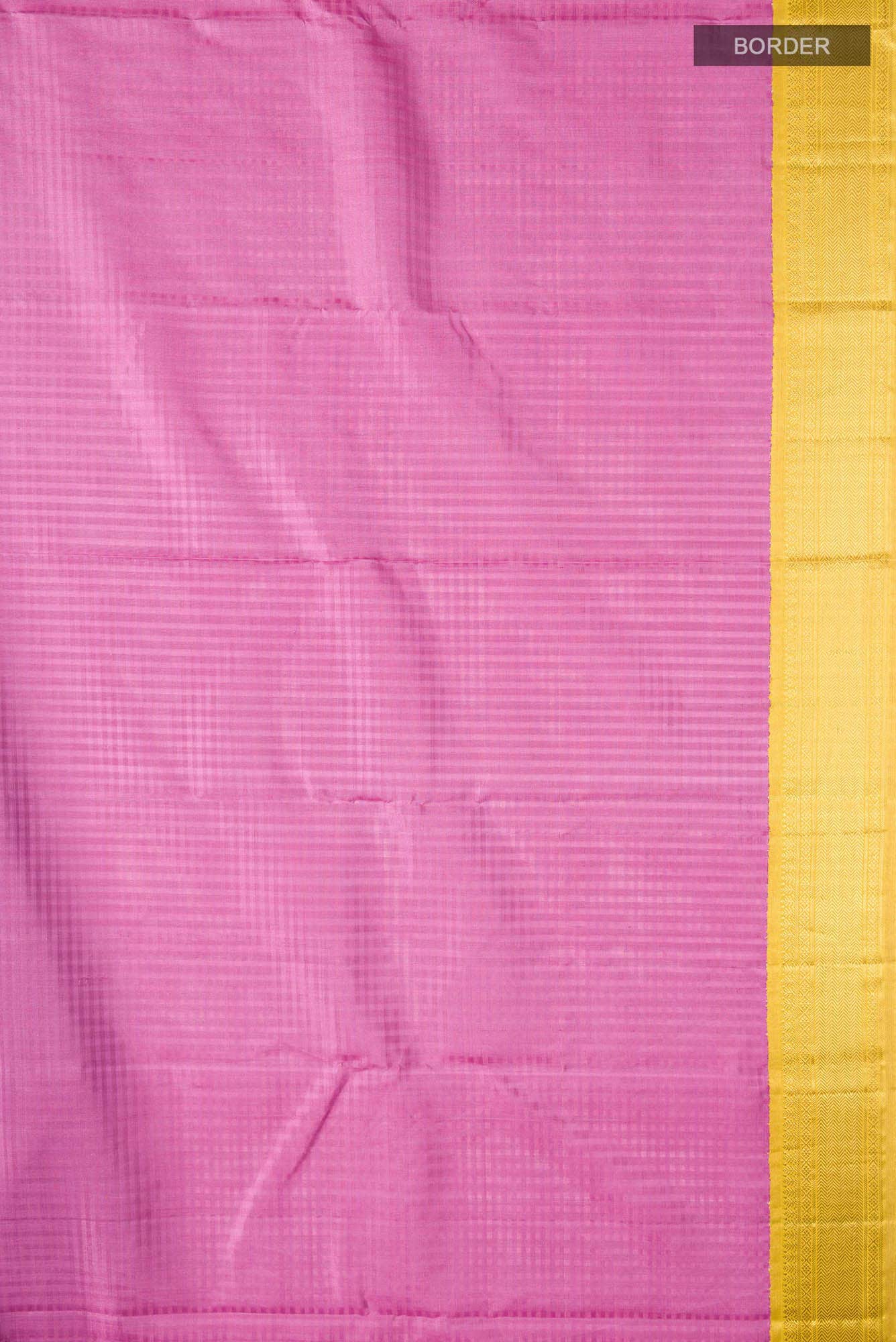 Pure Silk Pure Zari Lavender Kanjivaram Saree - Image 5