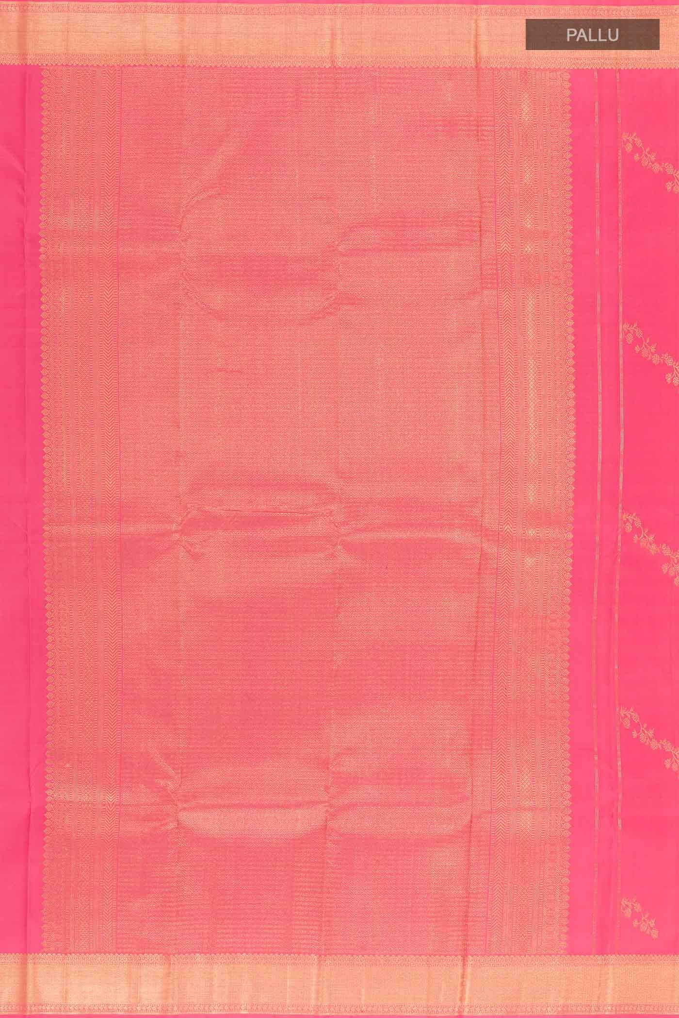 Pink Kanjivaram Silk Saree - Image 5