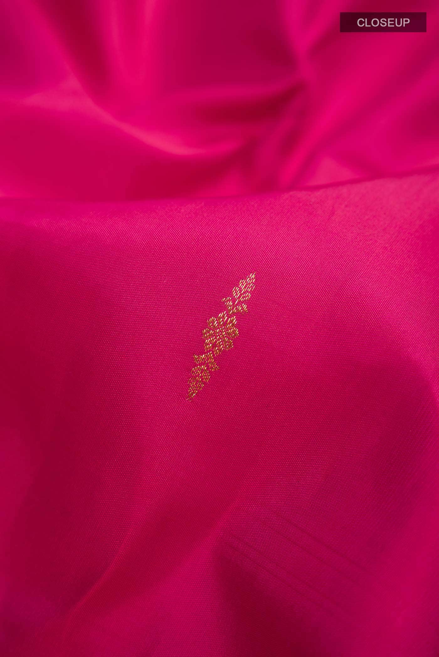 Pink Kanjivaram Silk Saree - Image 3