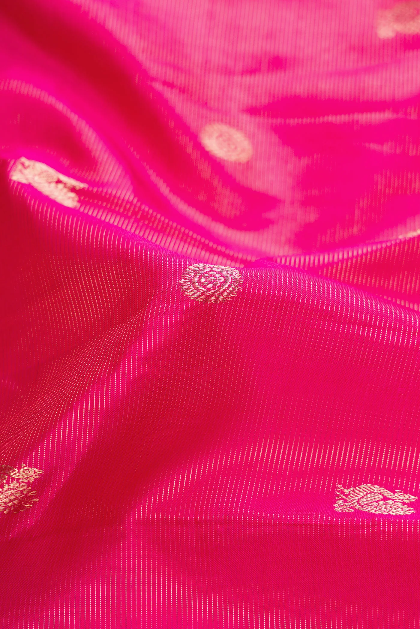 Pink Kanjivaram Silk Saree - Image 2