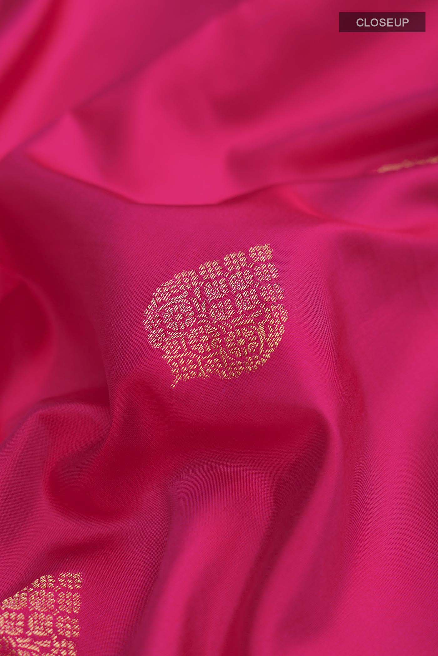 Pink Soft Silk Saree - Image 2