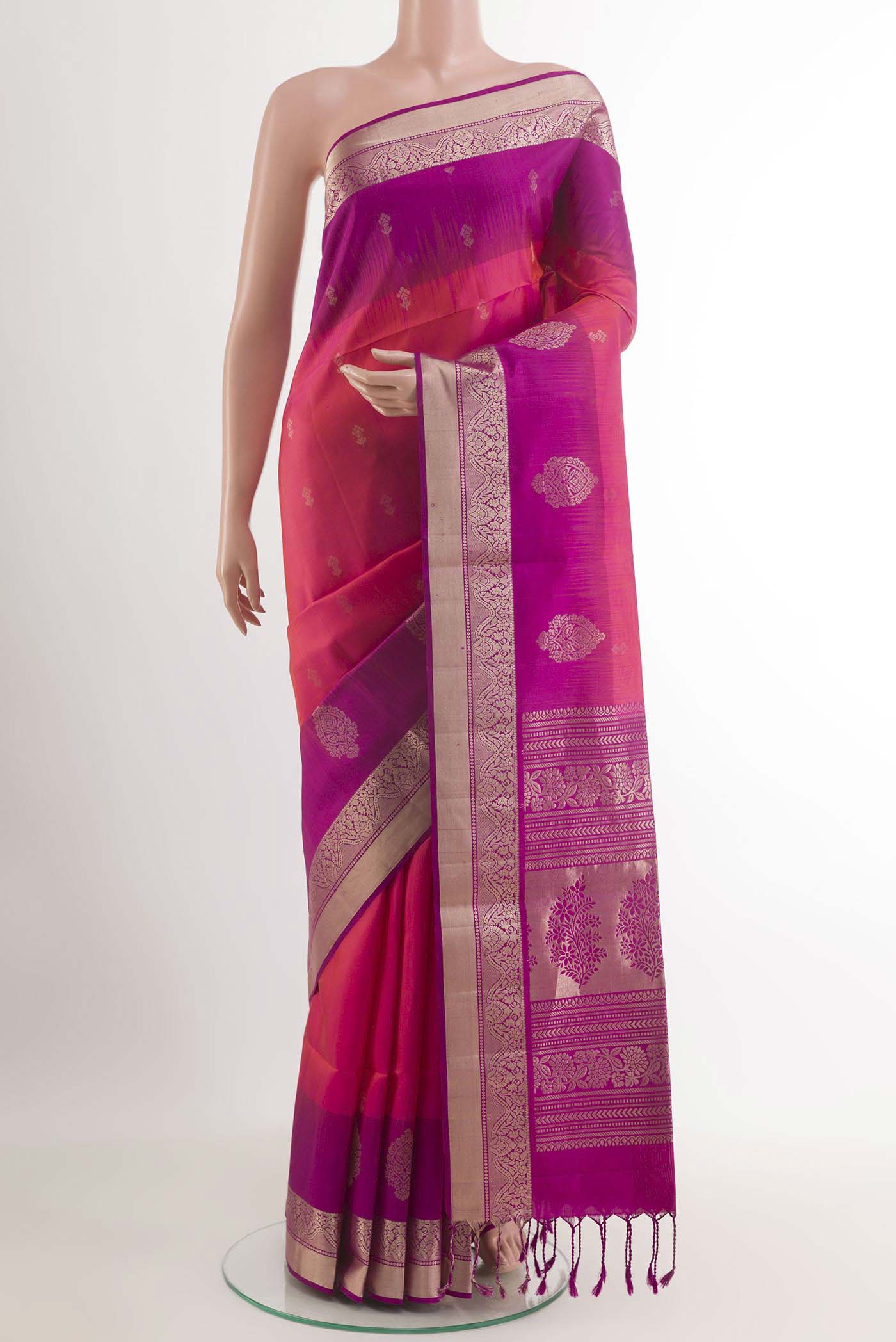 Pink Soft Silk Saree