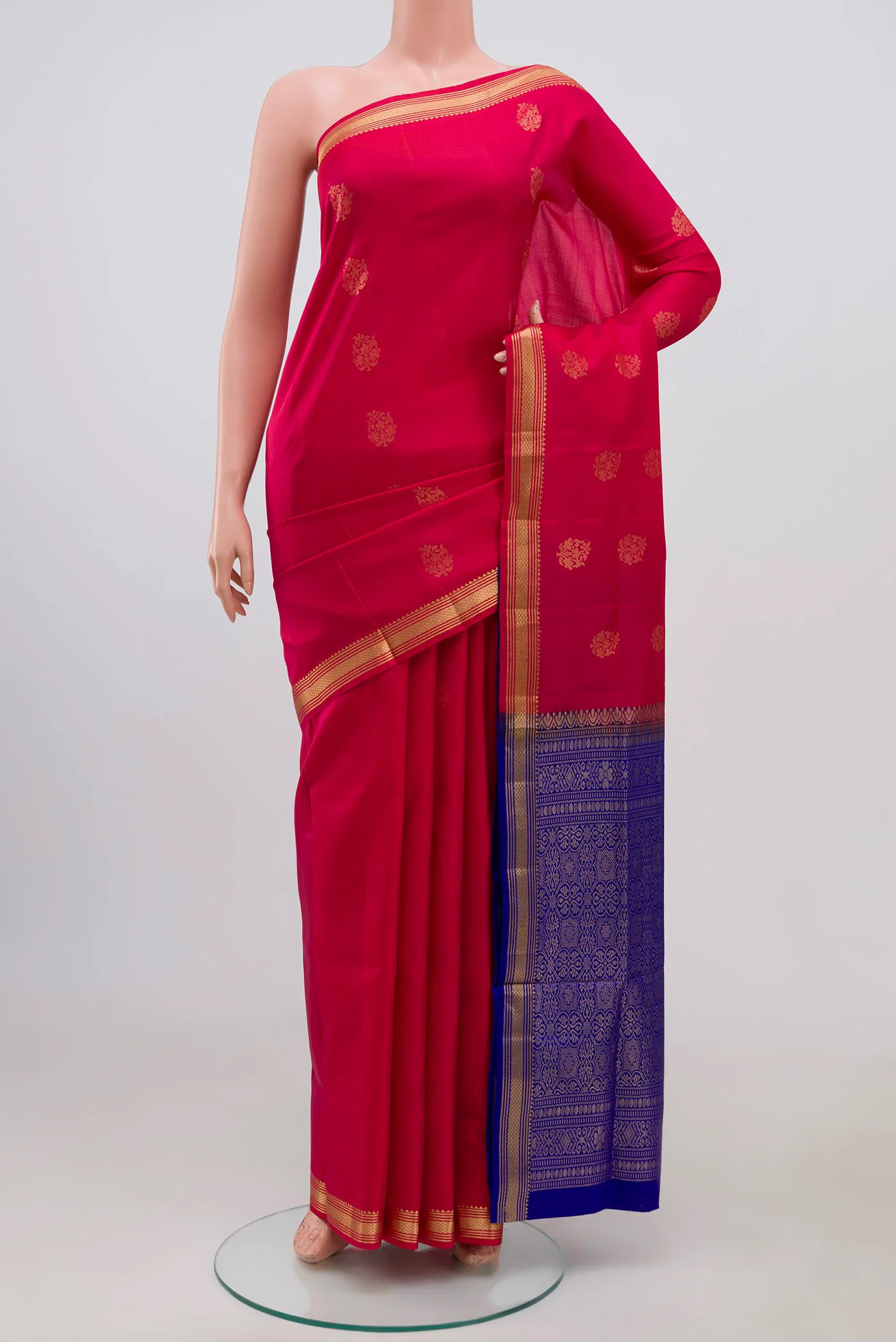 Pink Soft Silk Saree